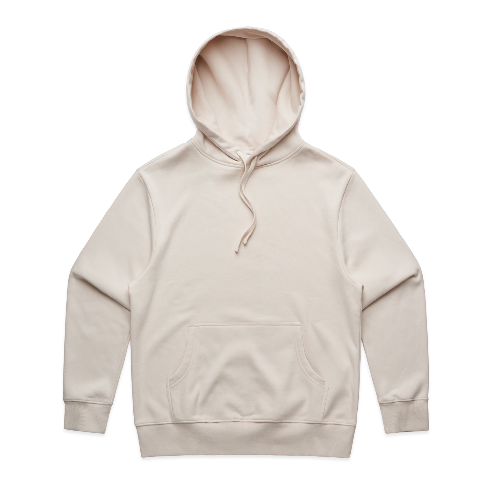 Men's Heavy Hoodie | Arena Custom Blanks - Arena Prints - Front - Bone - Cream 