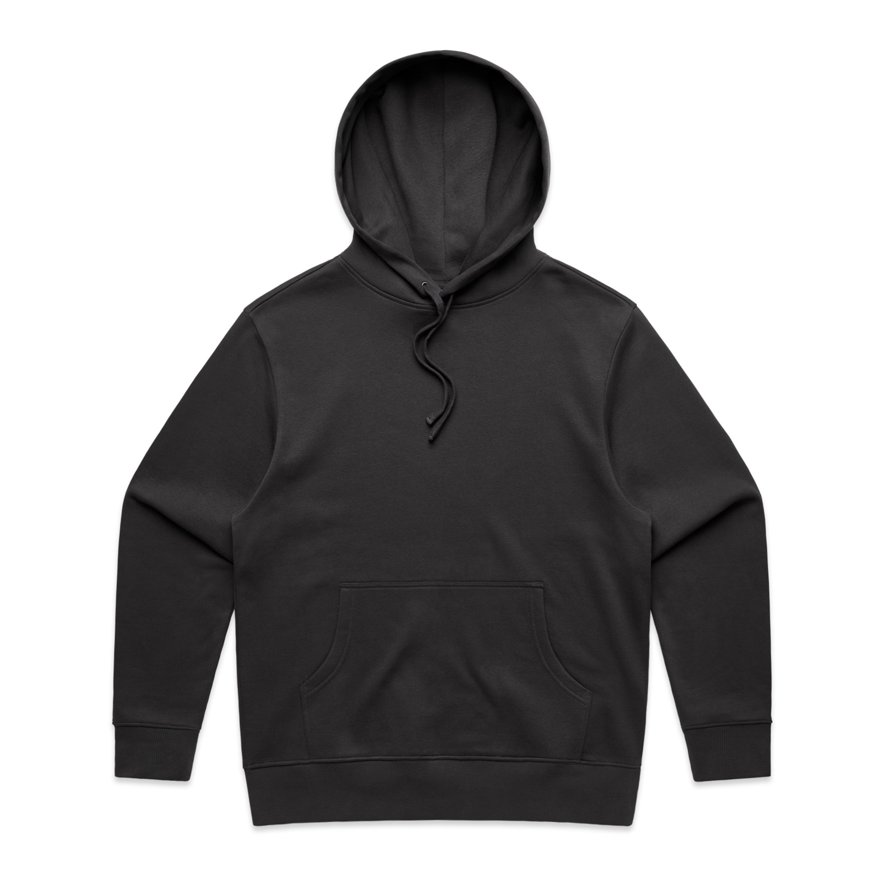 Men's Heavy Hoodie | Arena Custom Blanks - Arena Prints - Front - Coal - Black