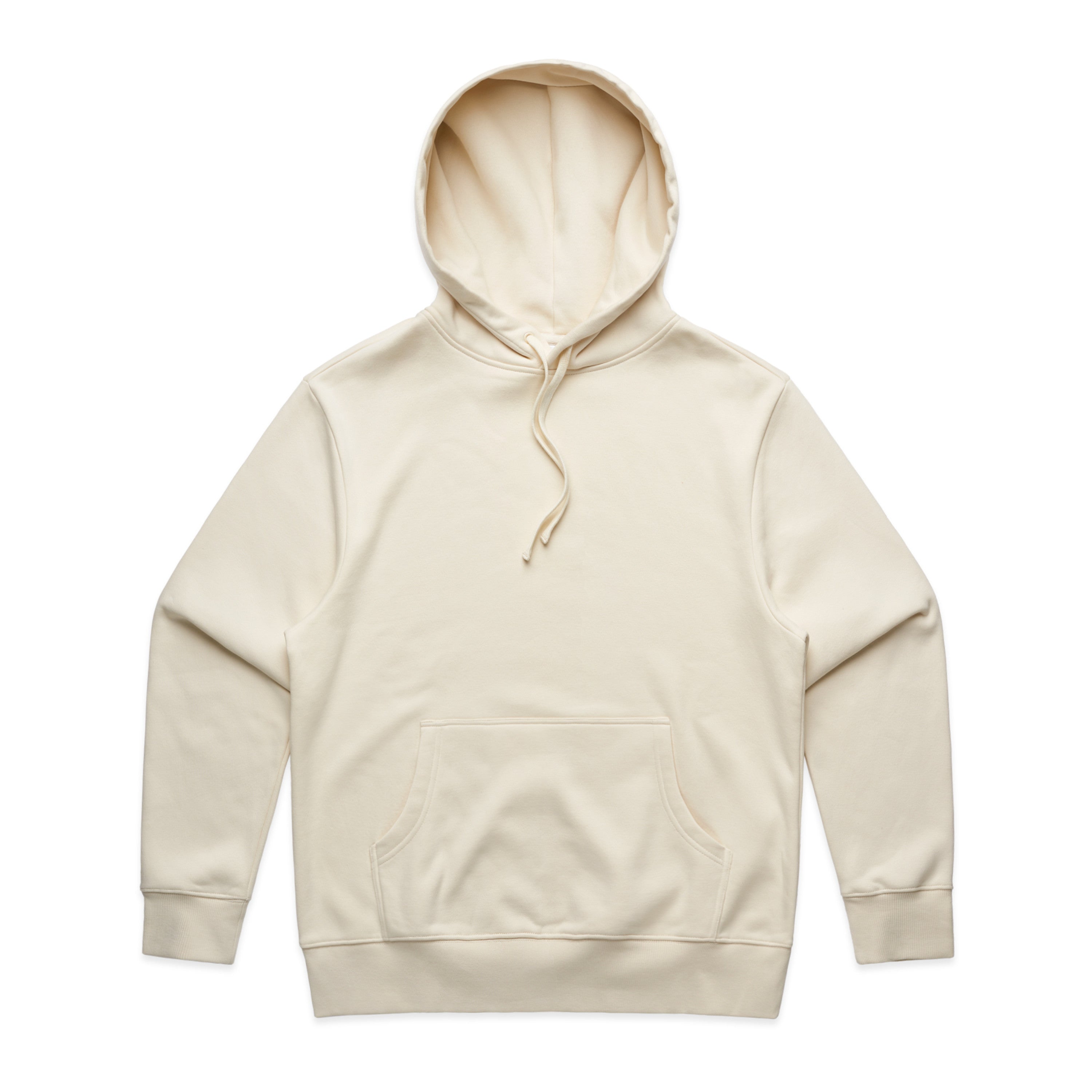 Men's Heavy Hoodie | Arena Custom Blanks - Arena Prints - Front - Ecru - Cream