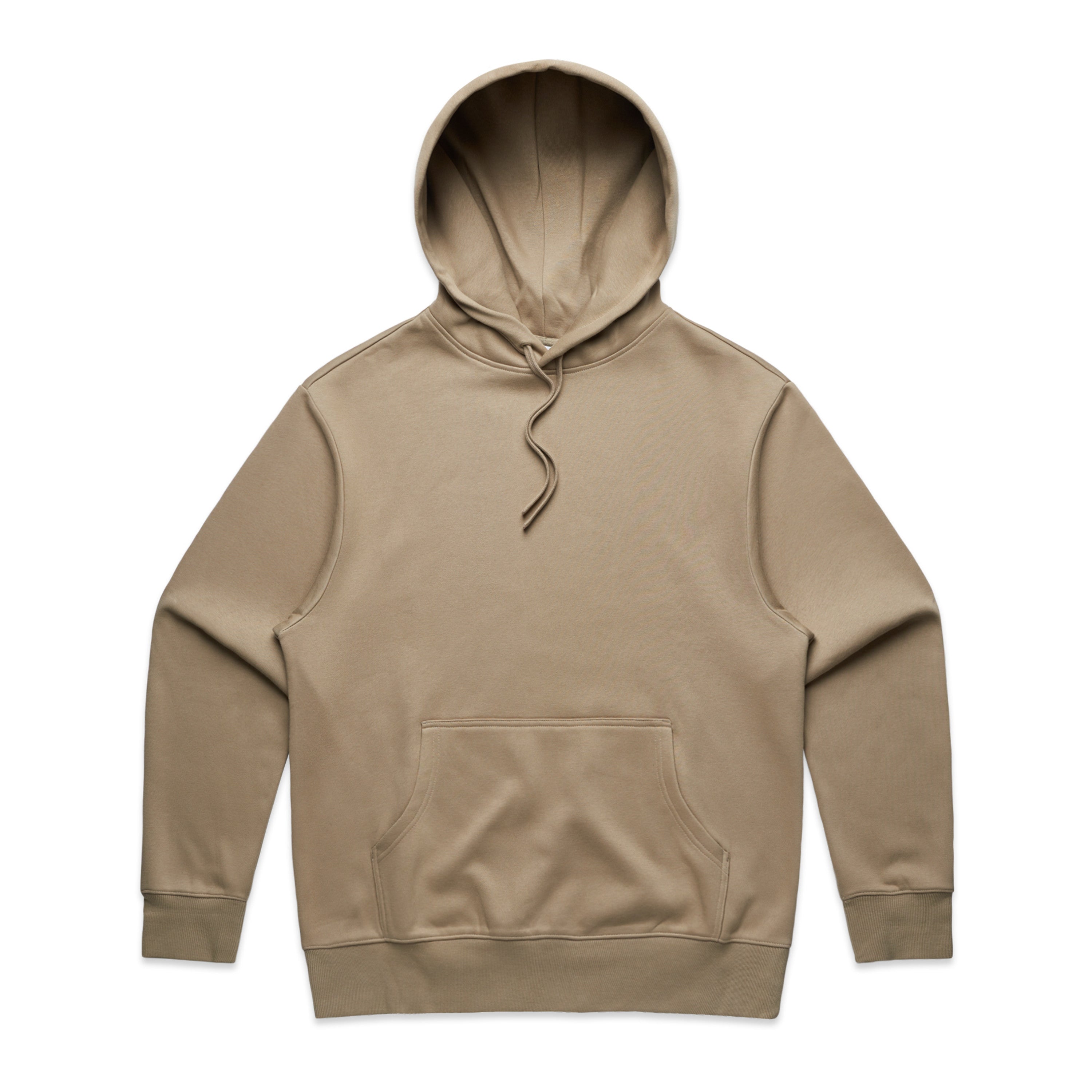 Men's Heavy Hoodie | Arena Custom Blanks - Arena Prints - Front - Sand - Brown