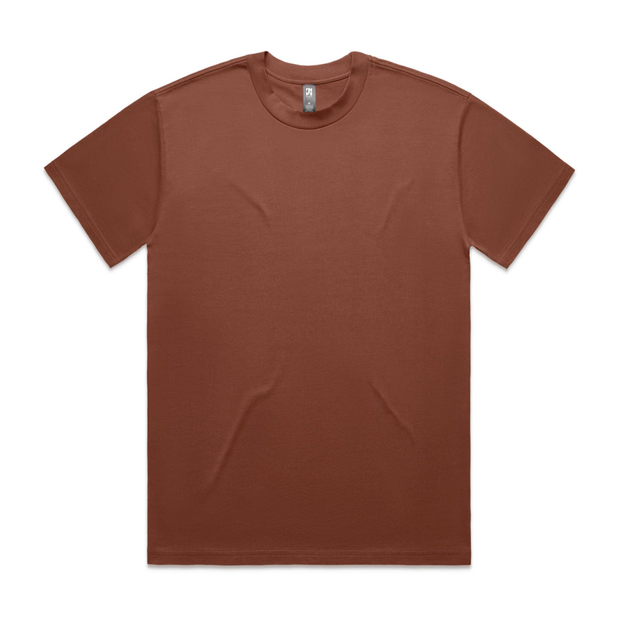 Men's Heavy Tee | Arena Custom Blanks - Arena Prints - Front - Clay - Brown