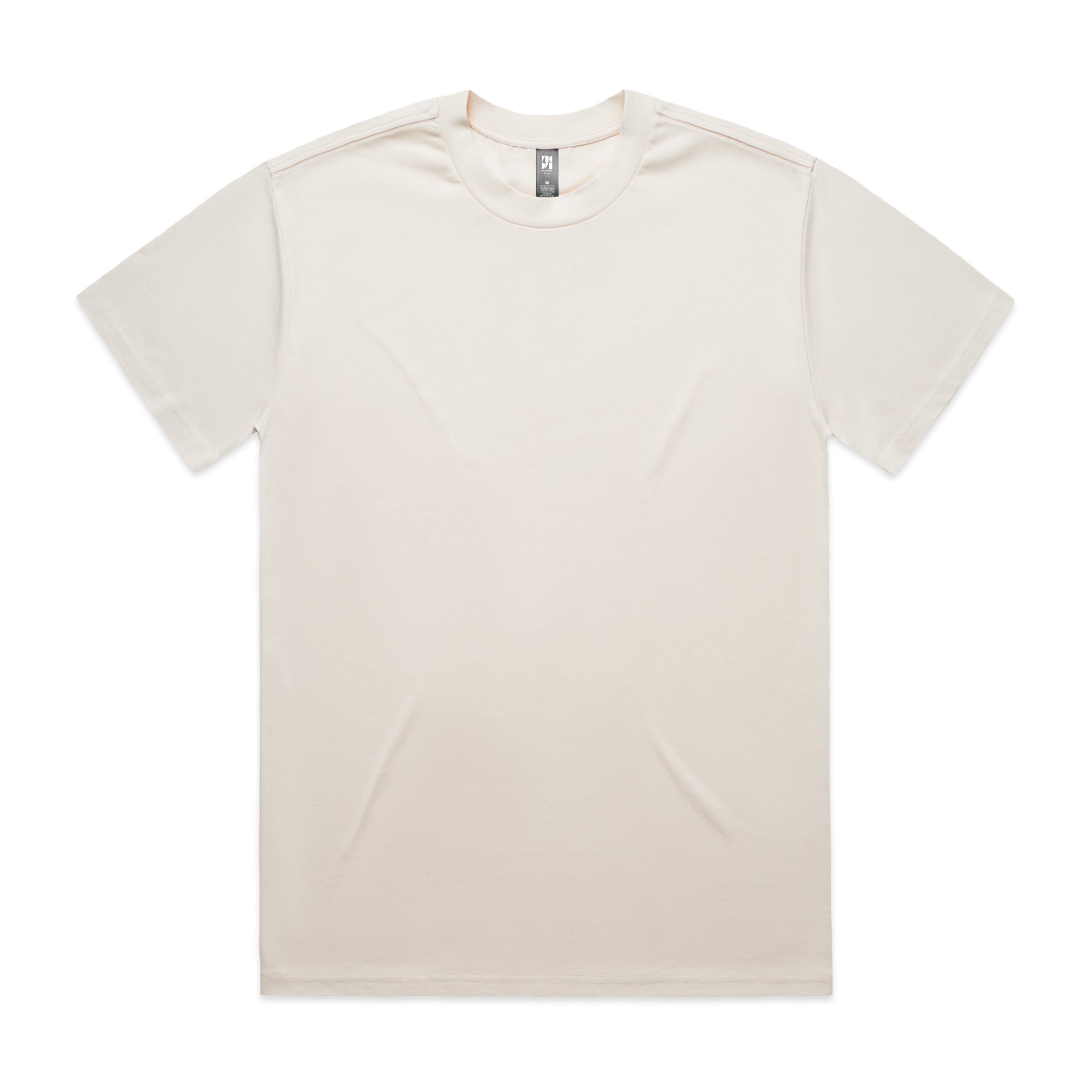 Men's Heavy Tee | Arena Custom Blanks - Arena Prints - Front - Ecru - Cream
