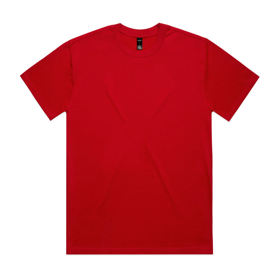 Men's Heavy Tee | Arena Custom Blanks - Arena Prints - Front - Red