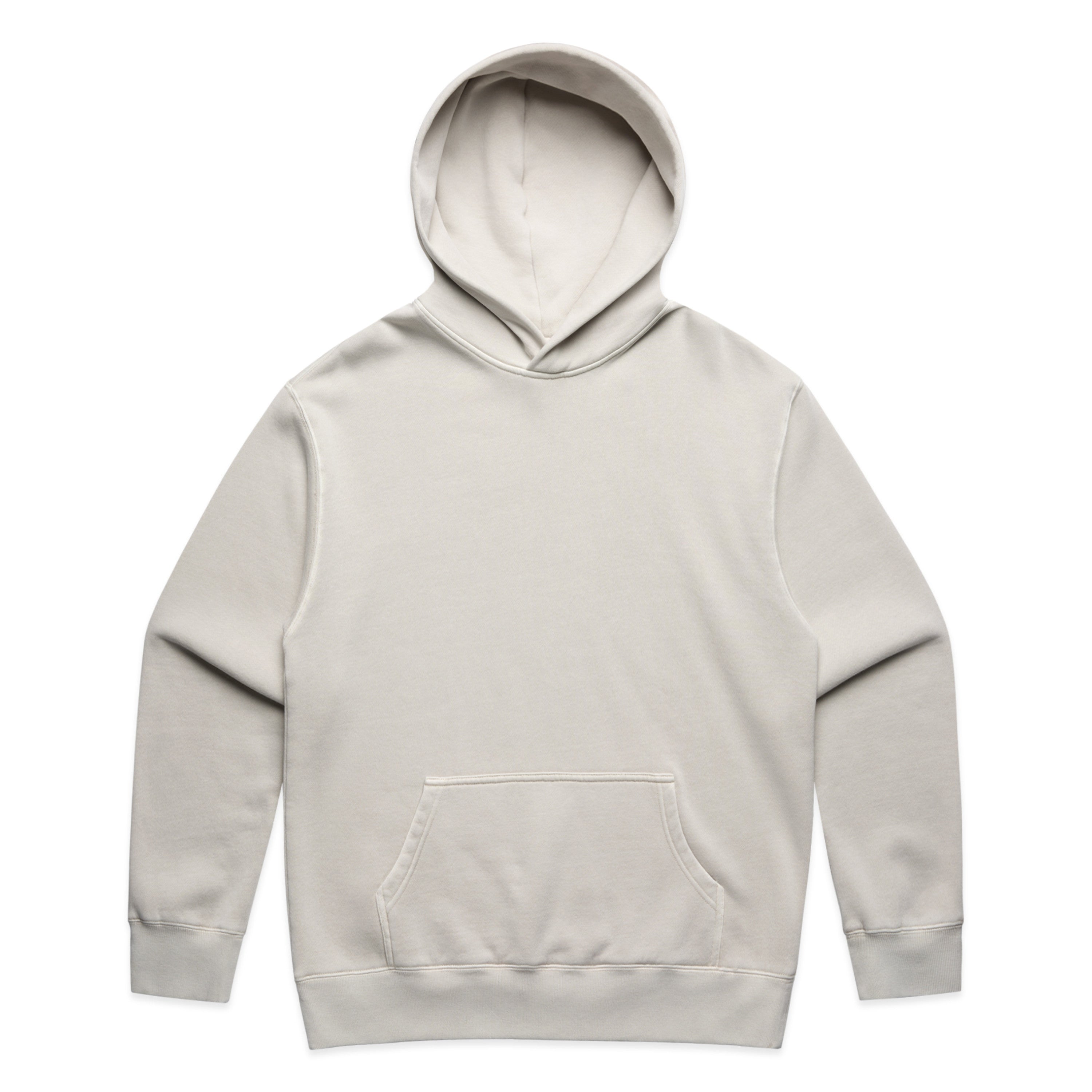 Men's Relax Faded Hood | Arena Custom Blanks - Arena Prints - Front - Faded Bone - Cream