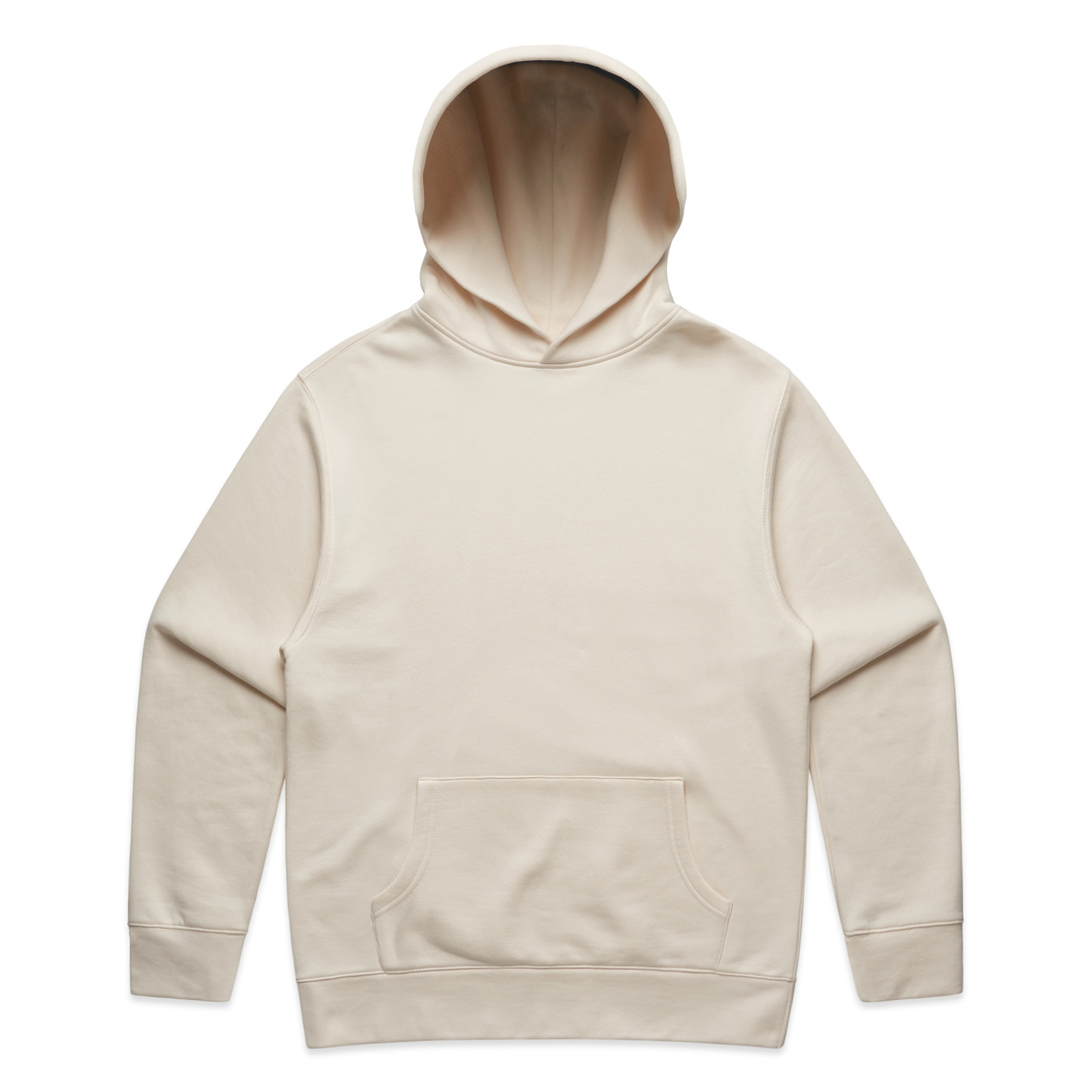 Men's Relax Faded Hood | Arena Custom Blanks - Arena Prints - Front - Faded Ecru - Cream