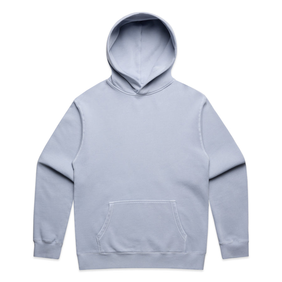 Men's Relax Faded Hood | Arena Custom Blanks - Arena Prints - Front - Faded Powder - Blue