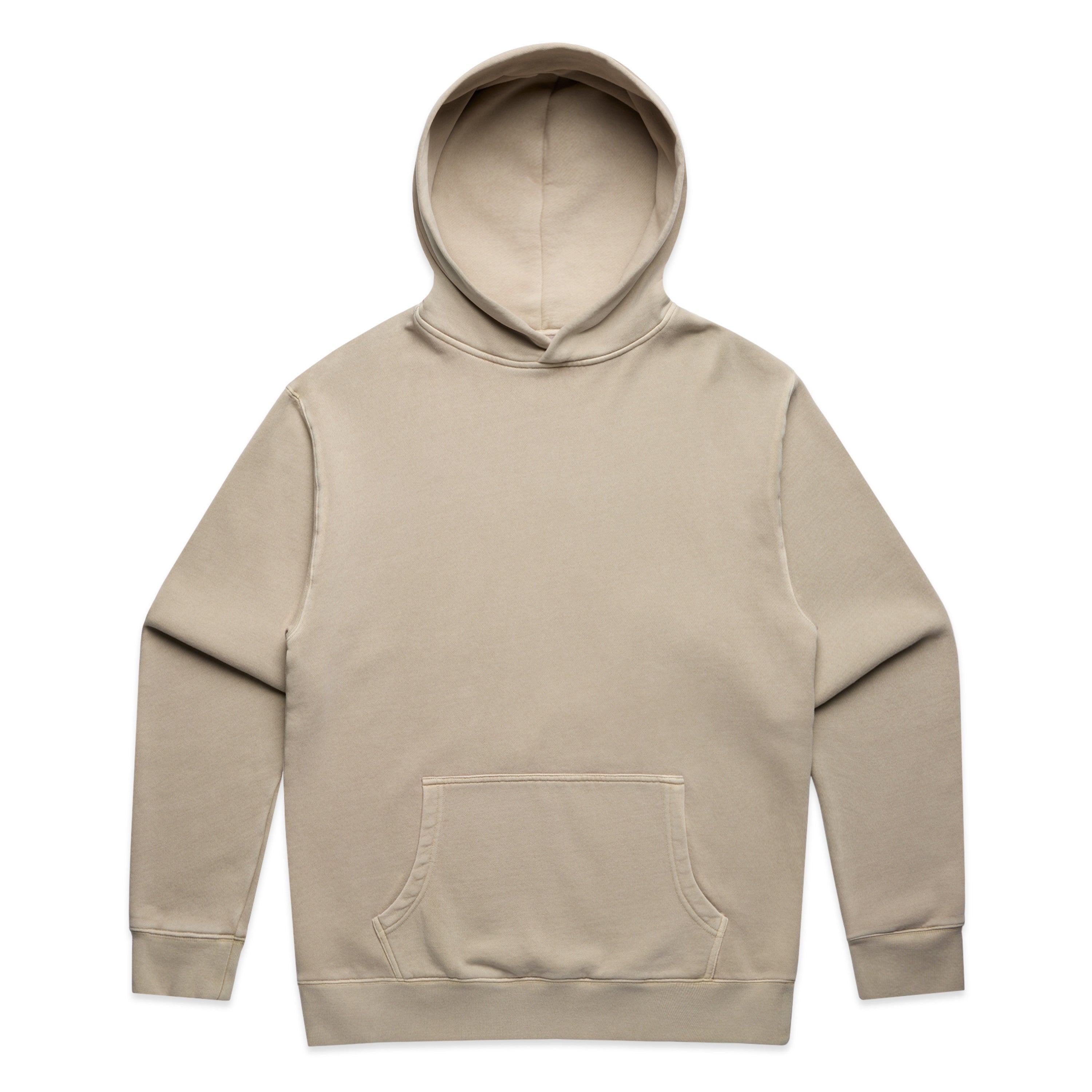 Men's Relax Faded Hood | Arena Custom Blanks - Arena Prints - Front - Faded Taupe - Tan