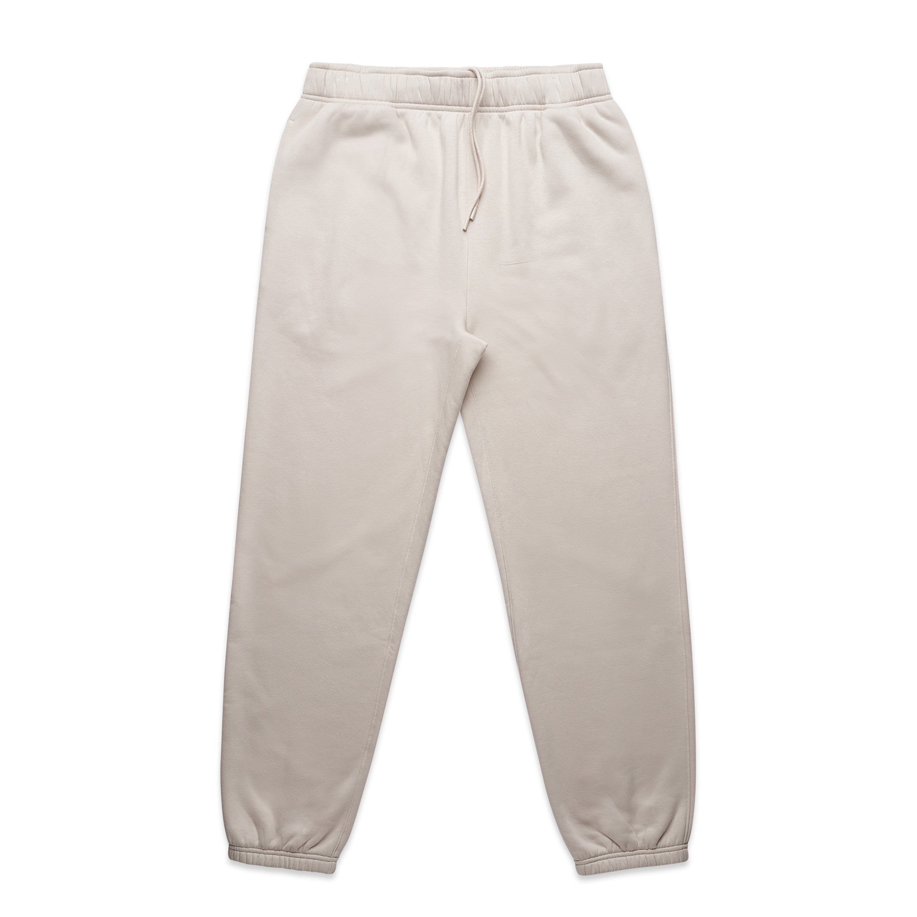 Men's Relax Track Pants | Arena Custom Blanks - Arena Prints - Front - Bone - Cream
