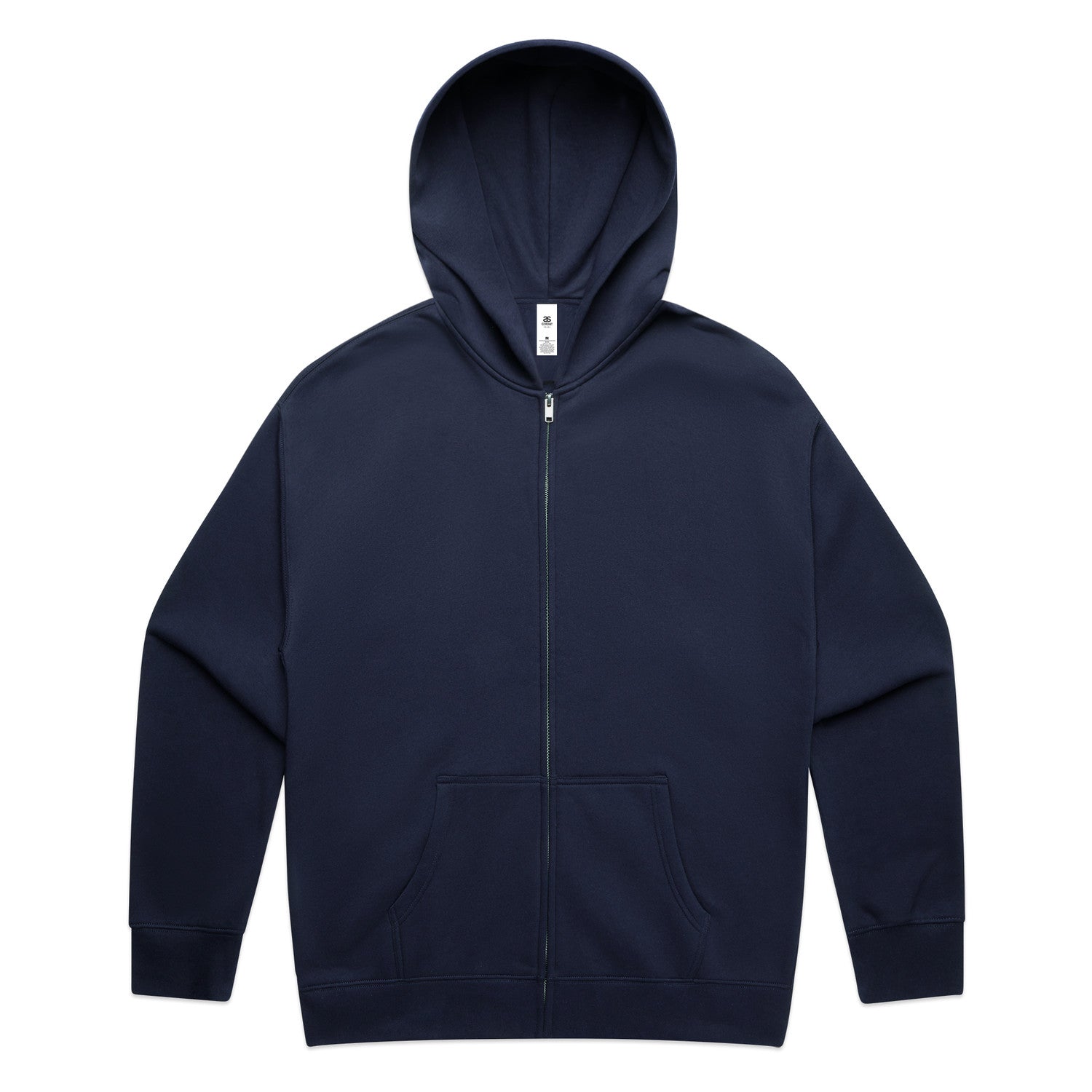 Men's Relax Zip Hoodie | Arena Custom Blanks - Arena Prints - Front - Ink Blue - Blue