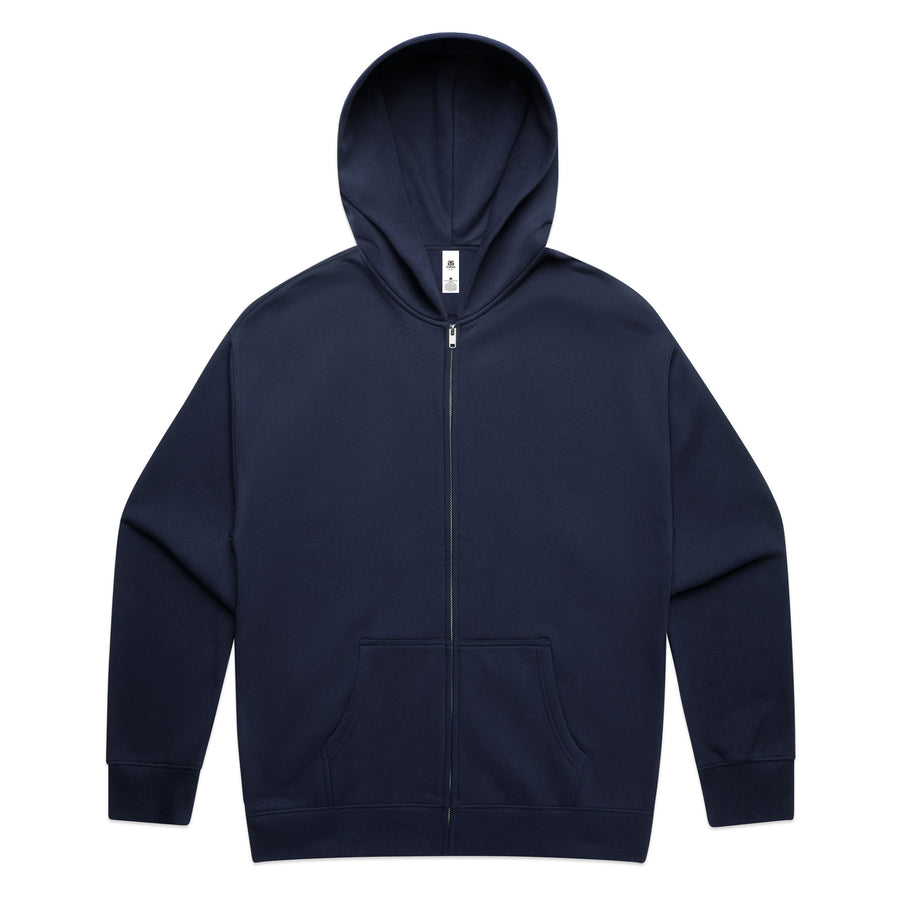 Men's Relax Zip Hoodie | Arena Custom Blanks - Arena Prints - Front - Ink Blue - Blue