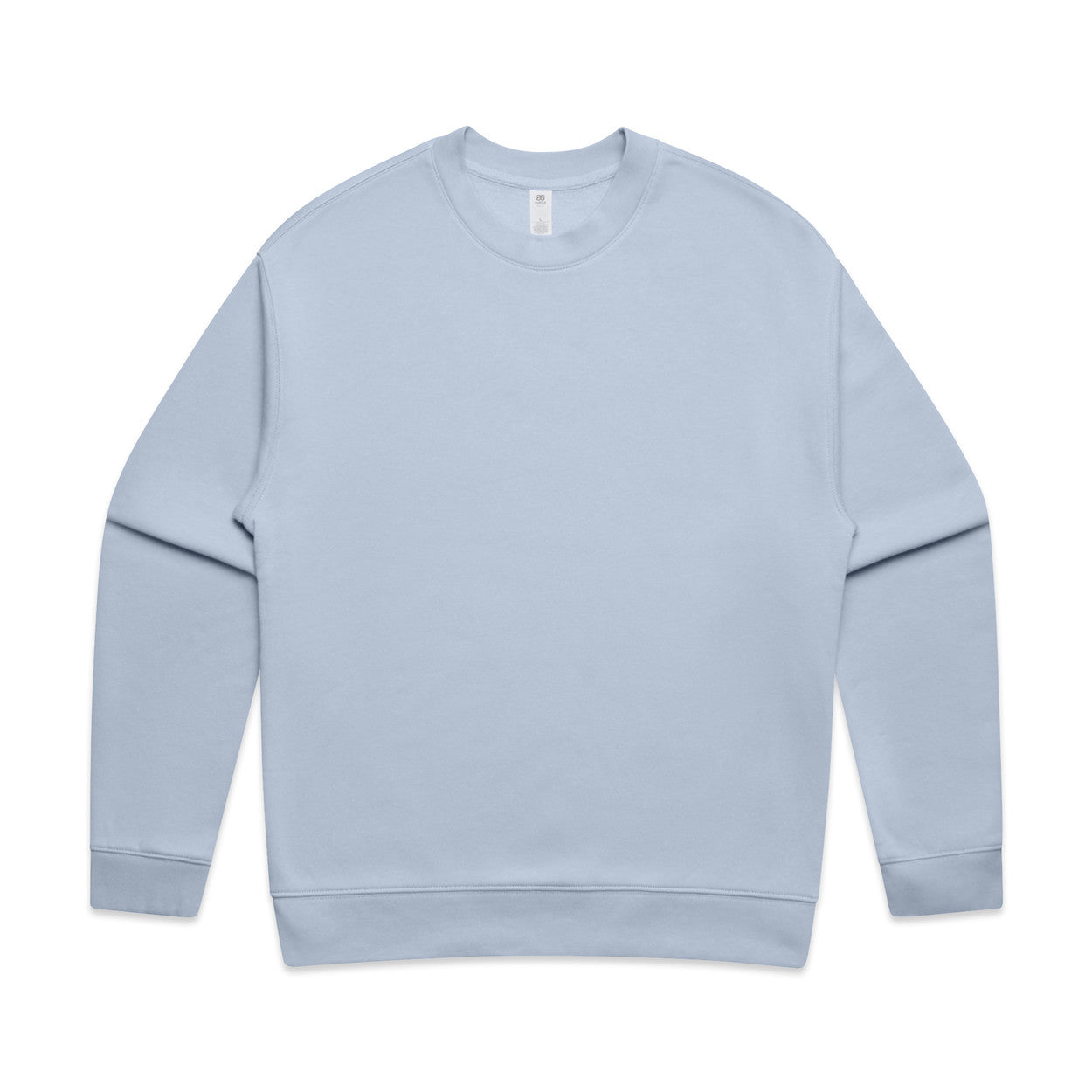 Men's Relaxed Crew | Arena Custom Blanks - Arena Prints - Front - Powder - Blue