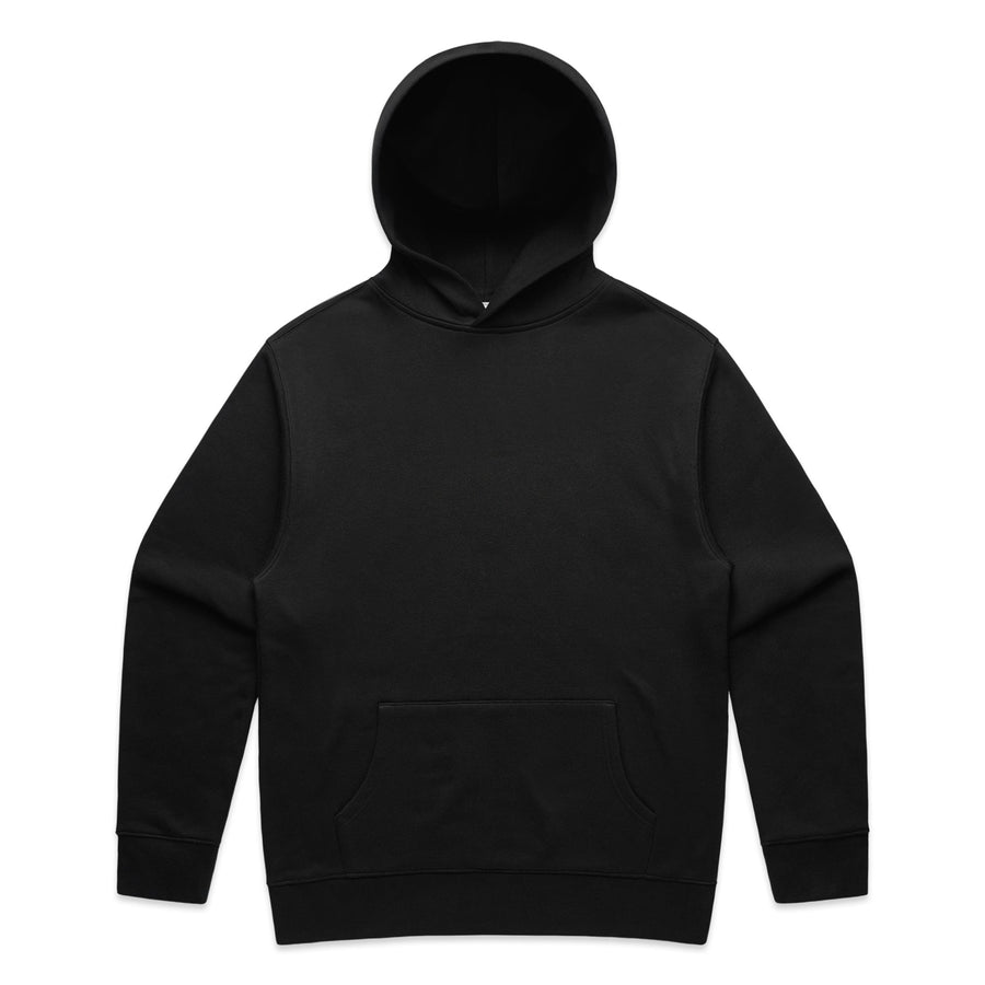 Men's Relaxed Hoodie |Arena Custom Blanks - Arena Prints - Front - Black