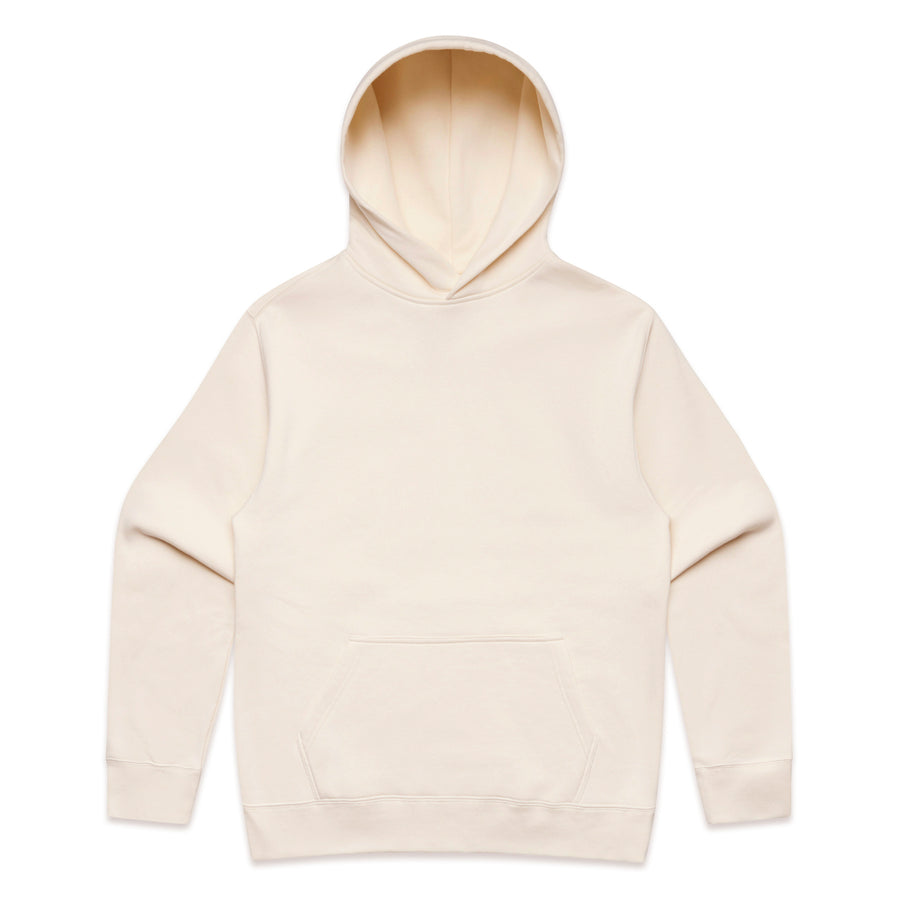 Men's Relaxed Hoodie |Arena Custom Blanks - Arena Prints - Front - Ecru - Cream