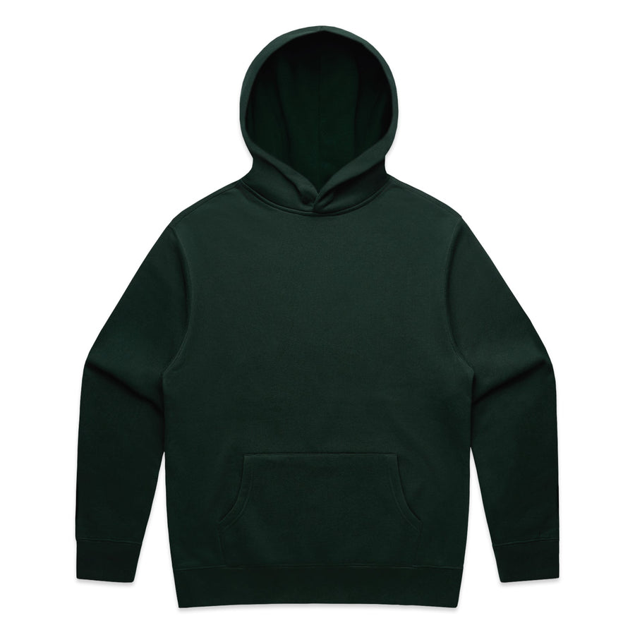 Men's Relaxed Hoodie | Arena Custom Blanks - Arena Prints - Front - Pine Green - Green