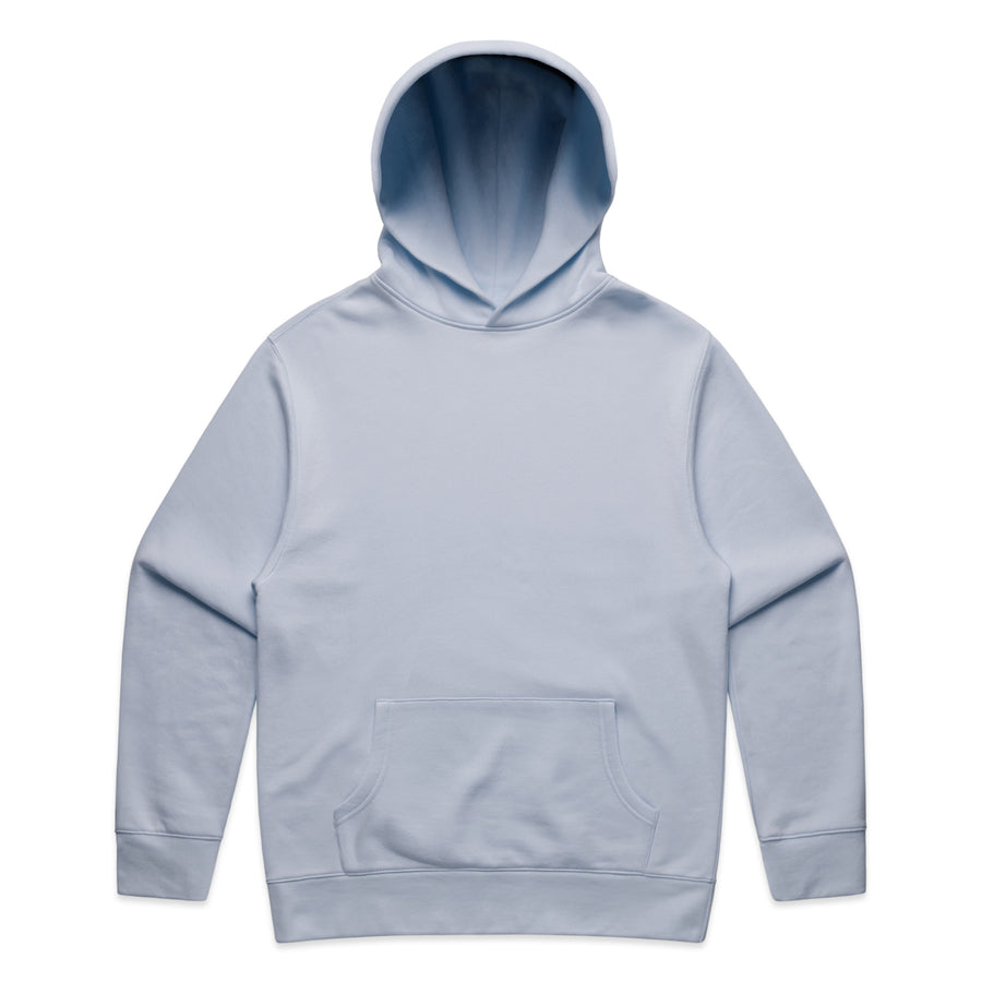 Men's Relaxed Hoodie |Arena Custom Blanks - Arena Prints - Front - Powder - Blue