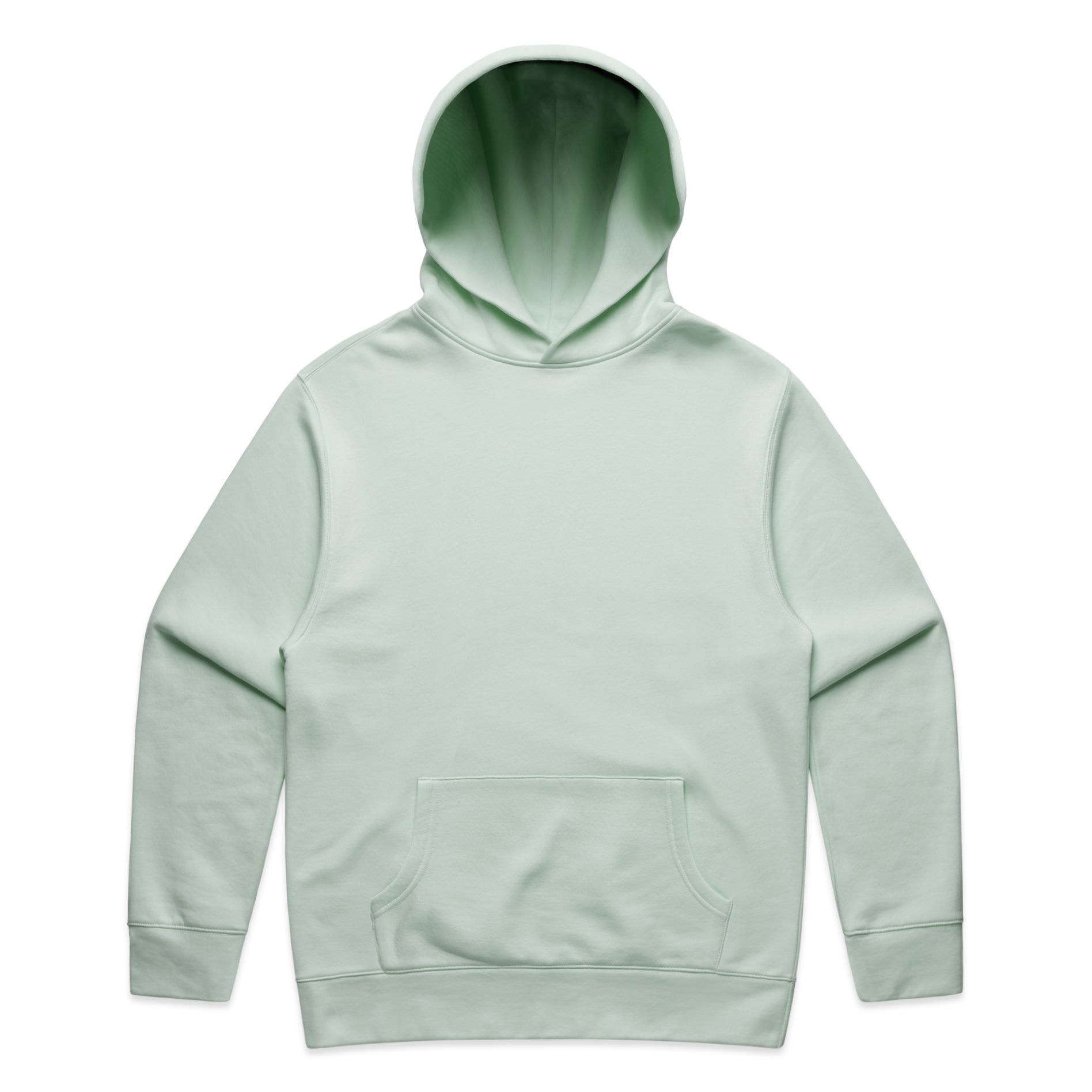 Men's Relaxed Hoodie |Arena Custom Blanks - Arena Prints - Front - Seafoam - Blue
