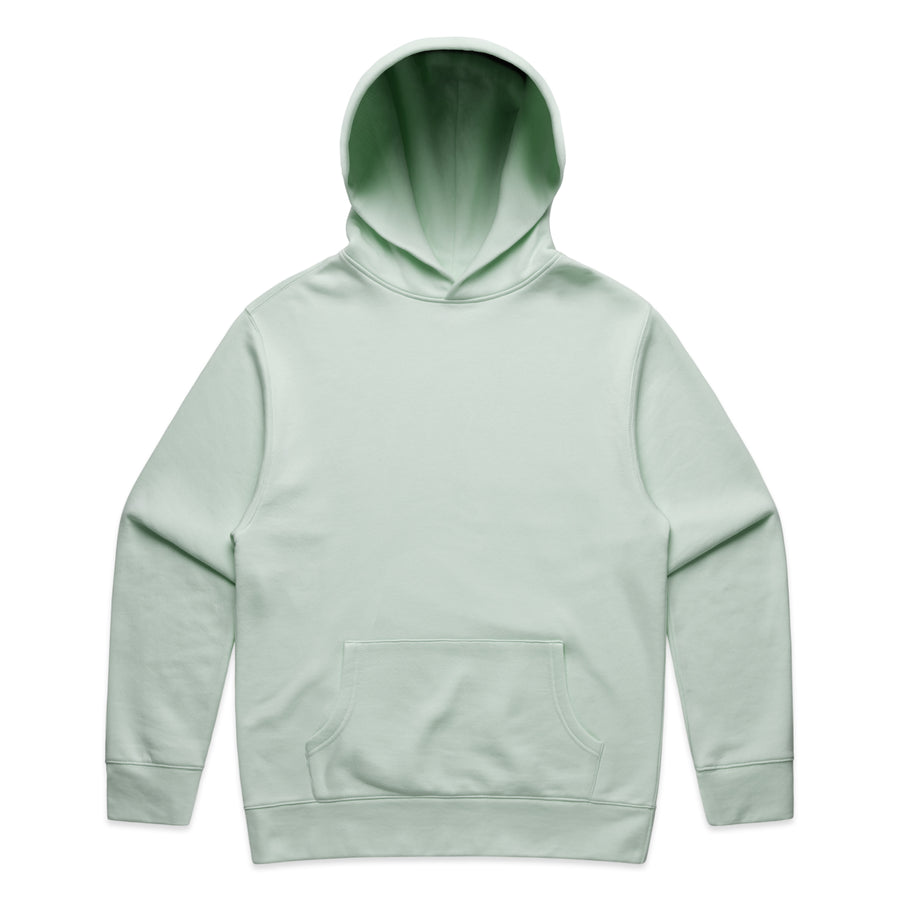 Men's Relaxed Hoodie |Arena Custom Blanks - Arena Prints - Front - Seafoam - Blue