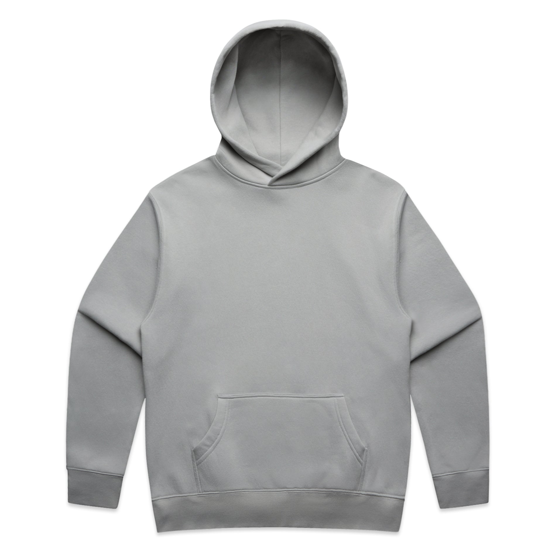 Men's Relaxed Hoodie |Arena Custom Blanks - Arena Prints - Front - Storm -Grey