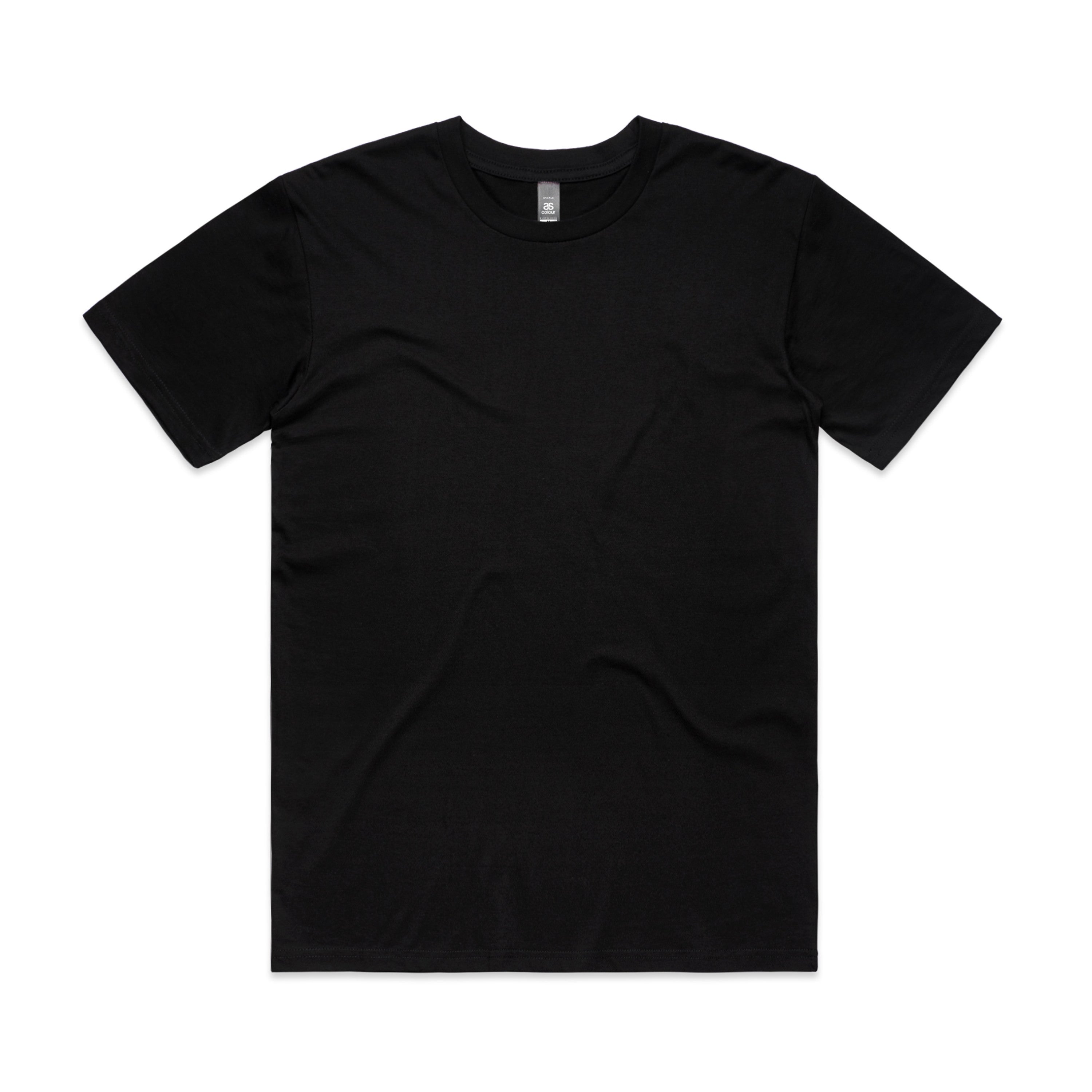 Men's Staple Minus Tee |Arena Custom Blanks - Arena Prints - Front - Black 