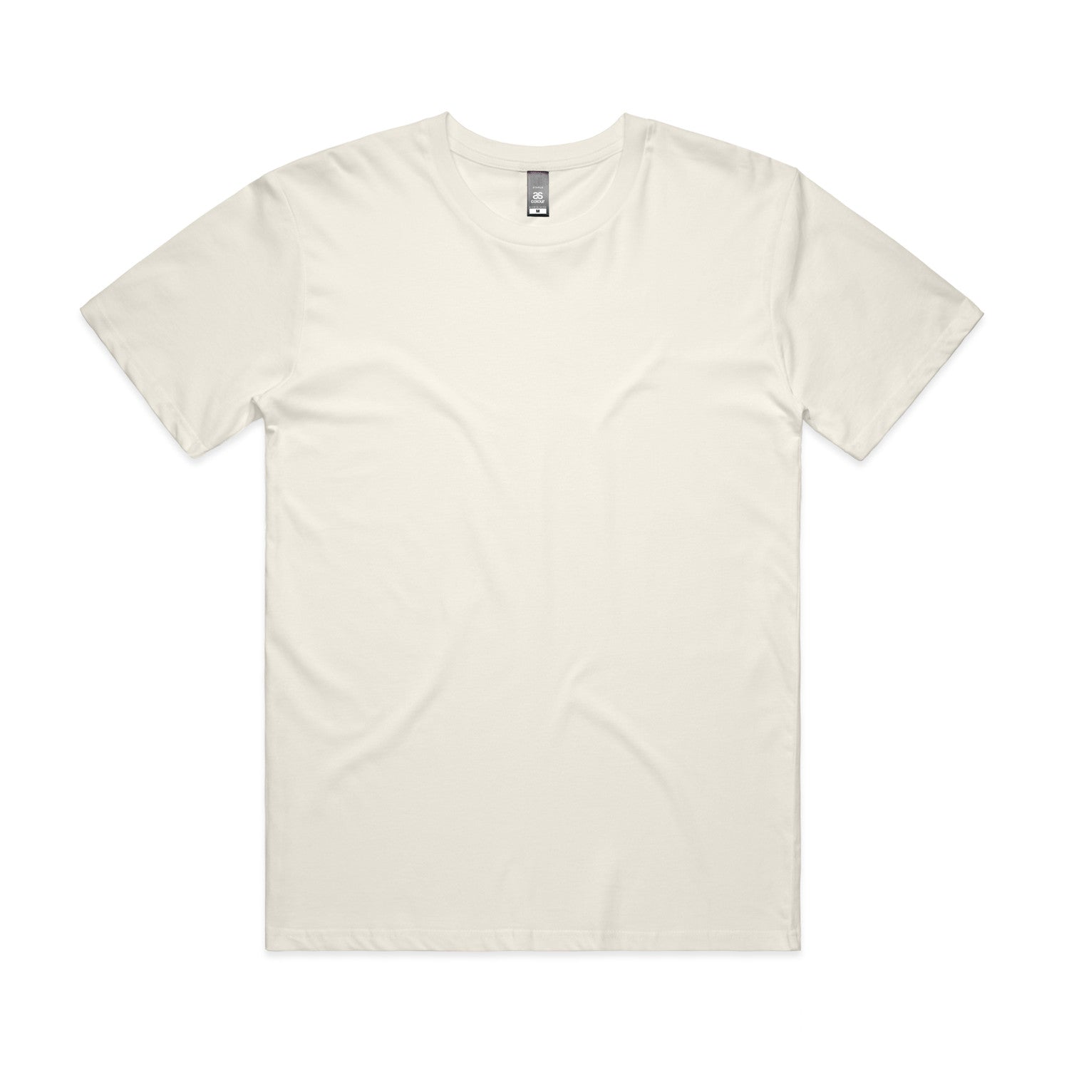 Men's Staple Minus Tee |Arena Custom Blanks - Arena Prints - Front - Ecru - Cream