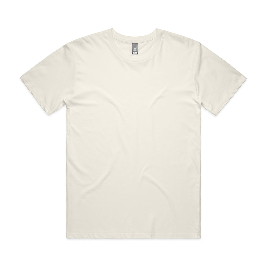 Men's Staple Minus Tee |Arena Custom Blanks - Arena Prints - Front - Ecru - Cream