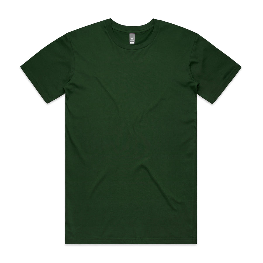 Men's Staple Tee | Arena Custom Blanks - Arena Prints - Front - Forest Green - Green