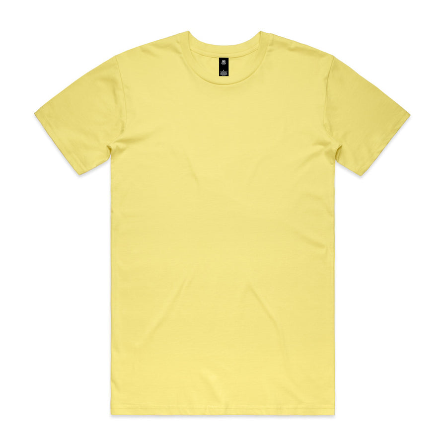 Men's Staple Tee | Arena Custom Blanks - Arena Prints - Front - Lemon - Yellow