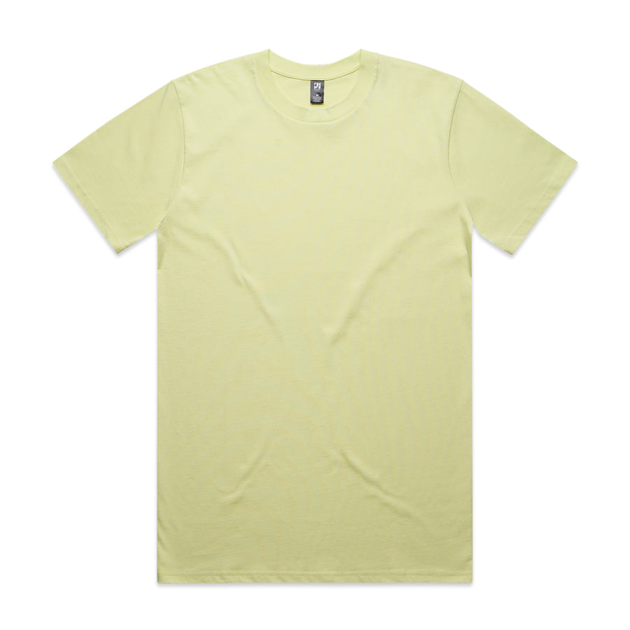 Men's Staple Tee | Arena Custom Blanks - Arena Prints - Front - Lime - Yellow