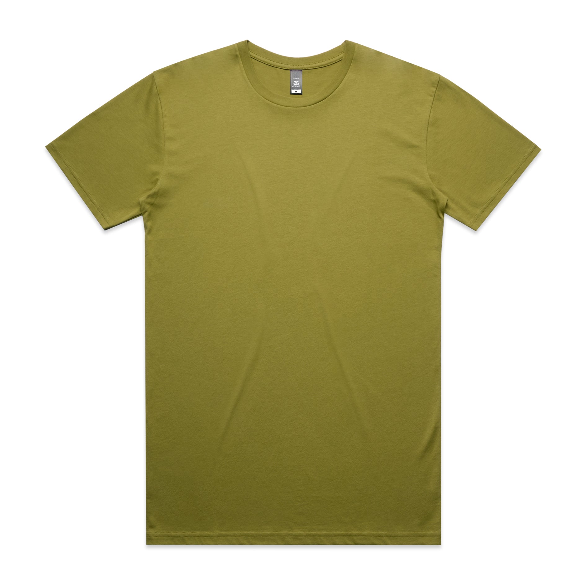 Men's Staple Tee | Arena Custom Blanks - Arena Prints - Front - Moss - Green