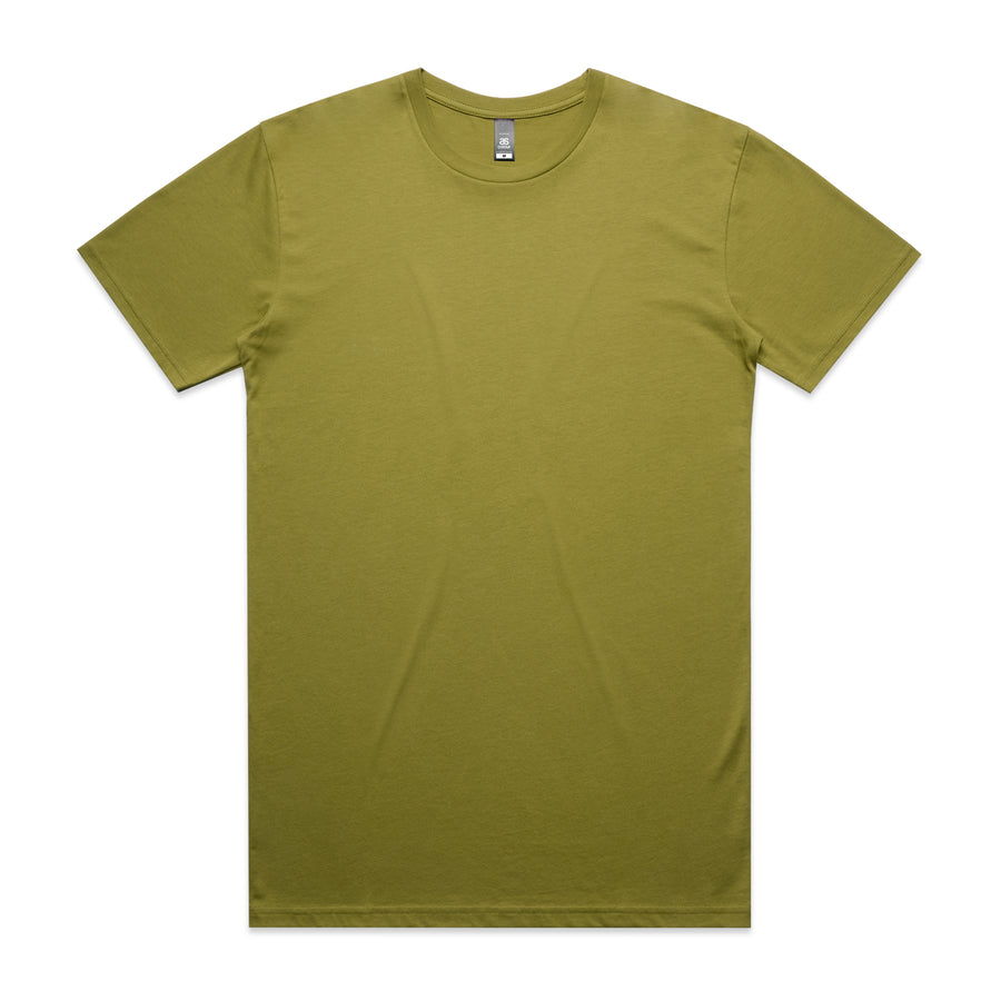 Men's Staple Tee | Arena Custom Blanks - Arena Prints - Front - Moss - Green