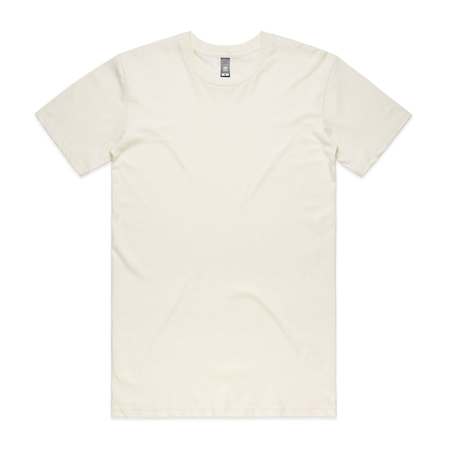 Men's Staple Tee | Arena Custom Blanks - Arena Prints - Front - Natural - White