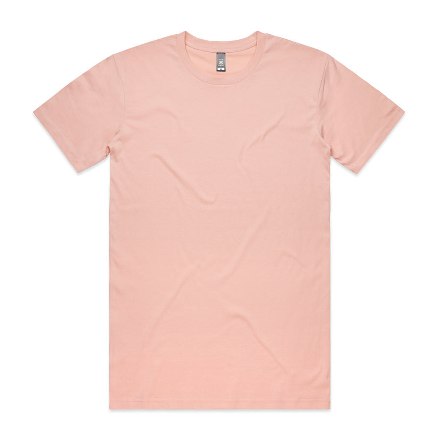 Men's Staple Tee | Arena Custom Blanks - Arena Prints - Front - Pale Pink - Pink