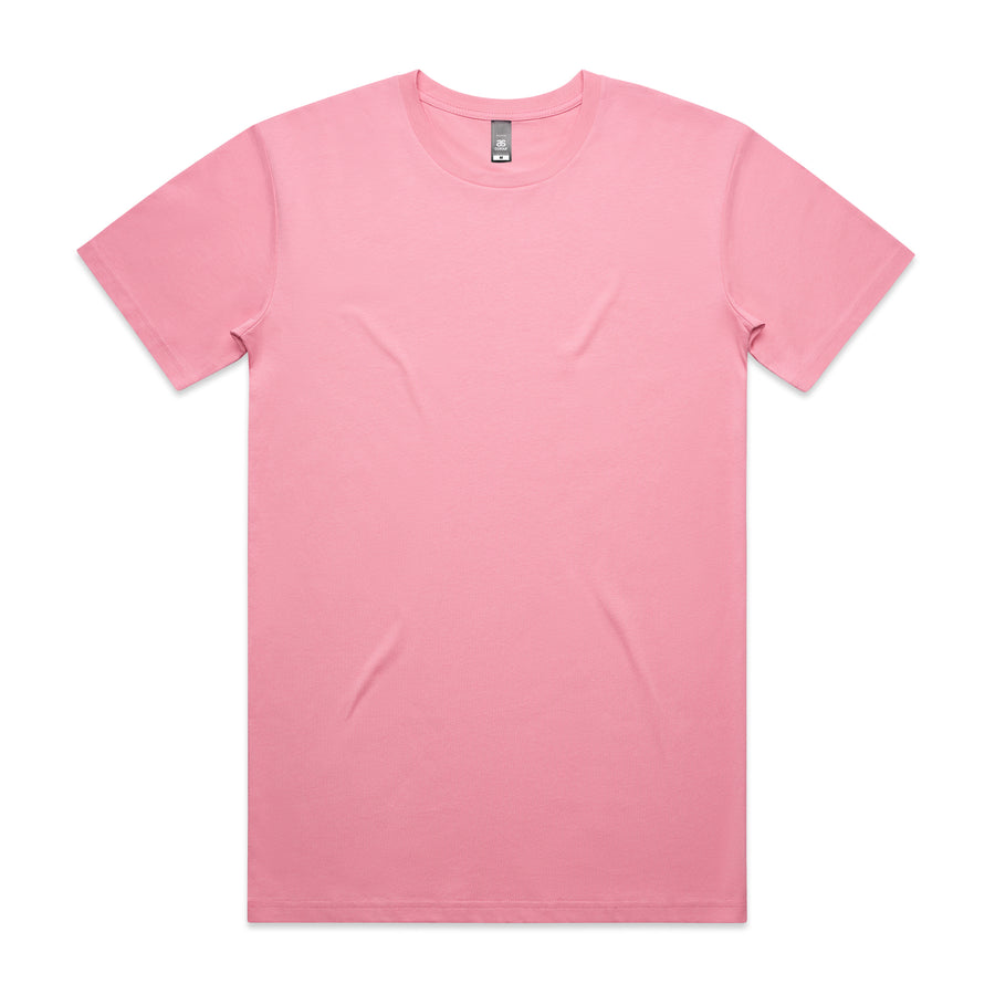Men's Staple Tee | Arena Custom Blanks - Arena Prints - Front  - Bubblegum - Pink