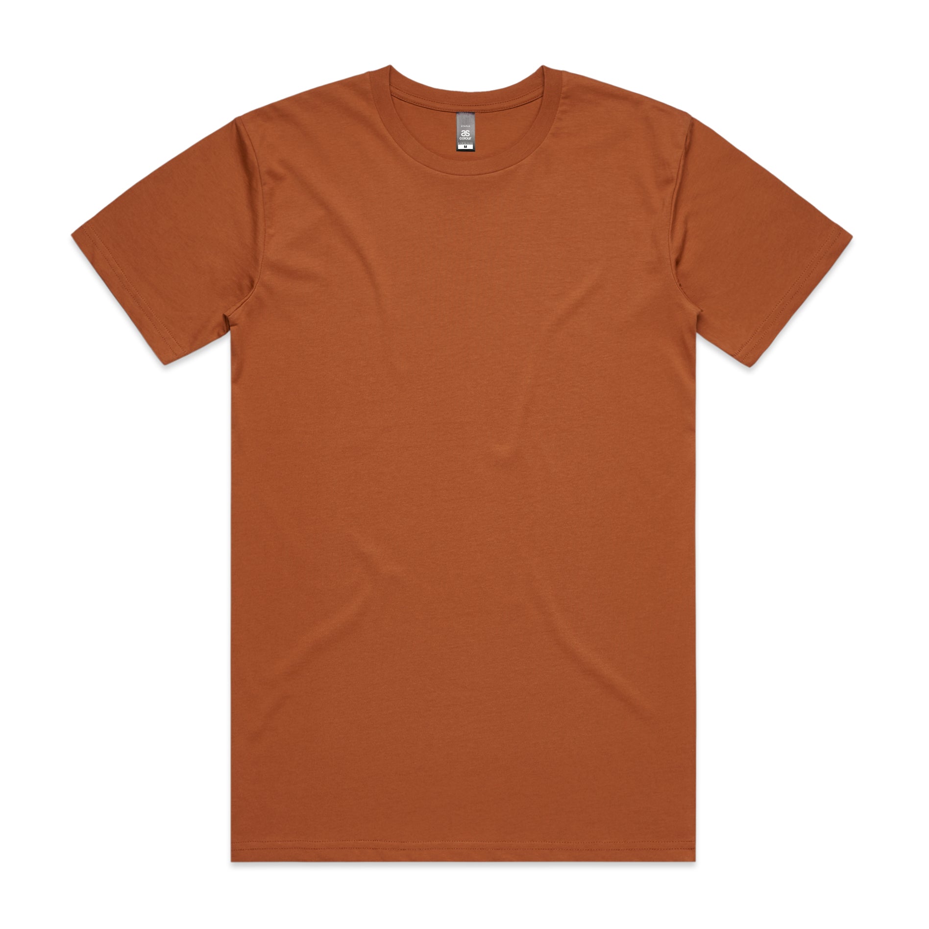 Men's Staple Tee | Arena Custom Blanks - Arena Prints - Front - Copper - Orange