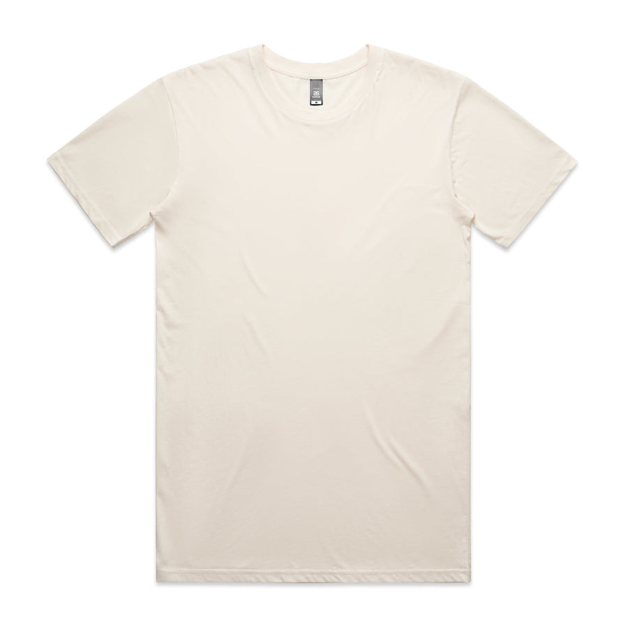 Men's Staple Tee | Arena Custom Blanks - Arena Prints - Front - Ecru - Cream