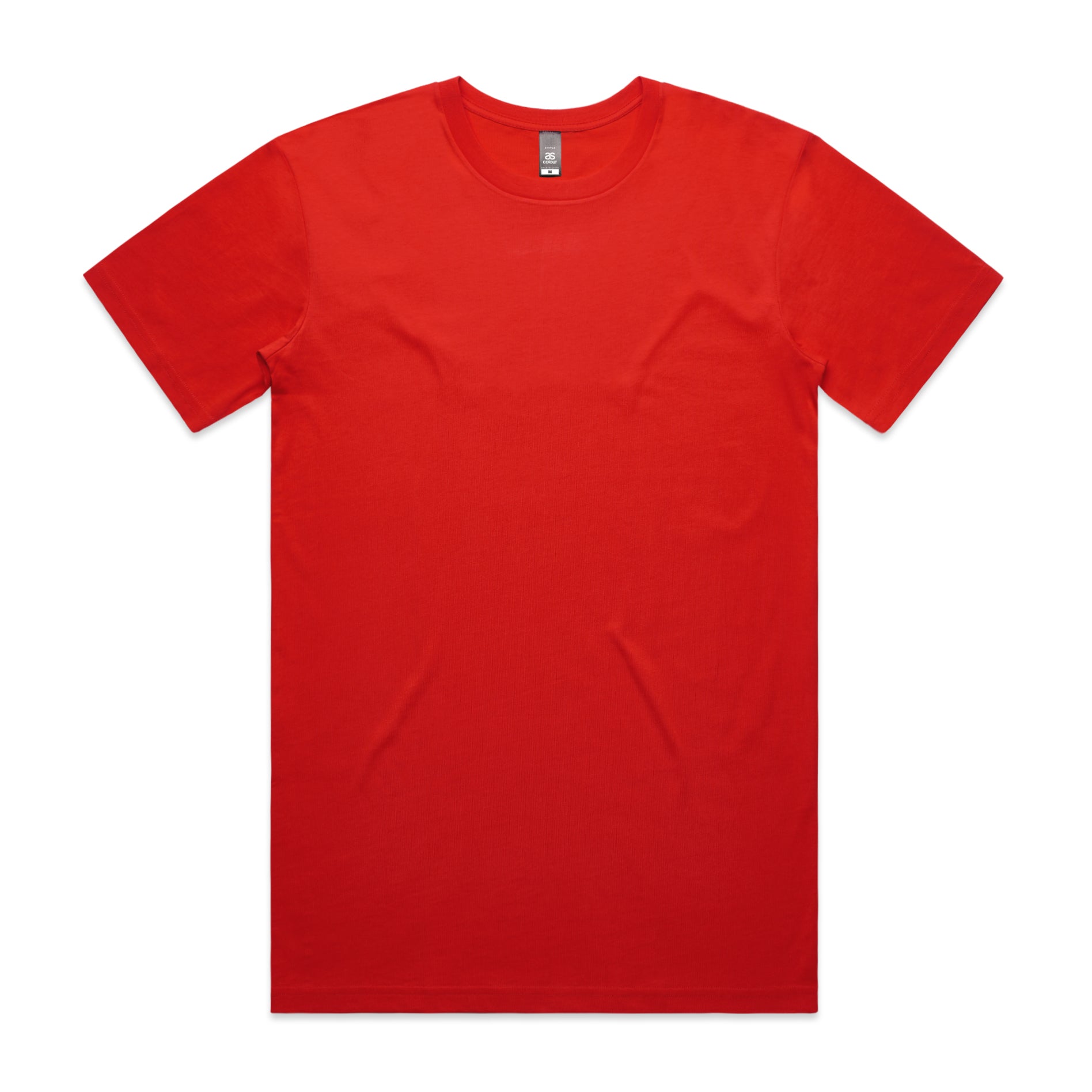 Men's Staple Tee | Arena Custom Blanks - Arena Prints - Front - Fire -  Red