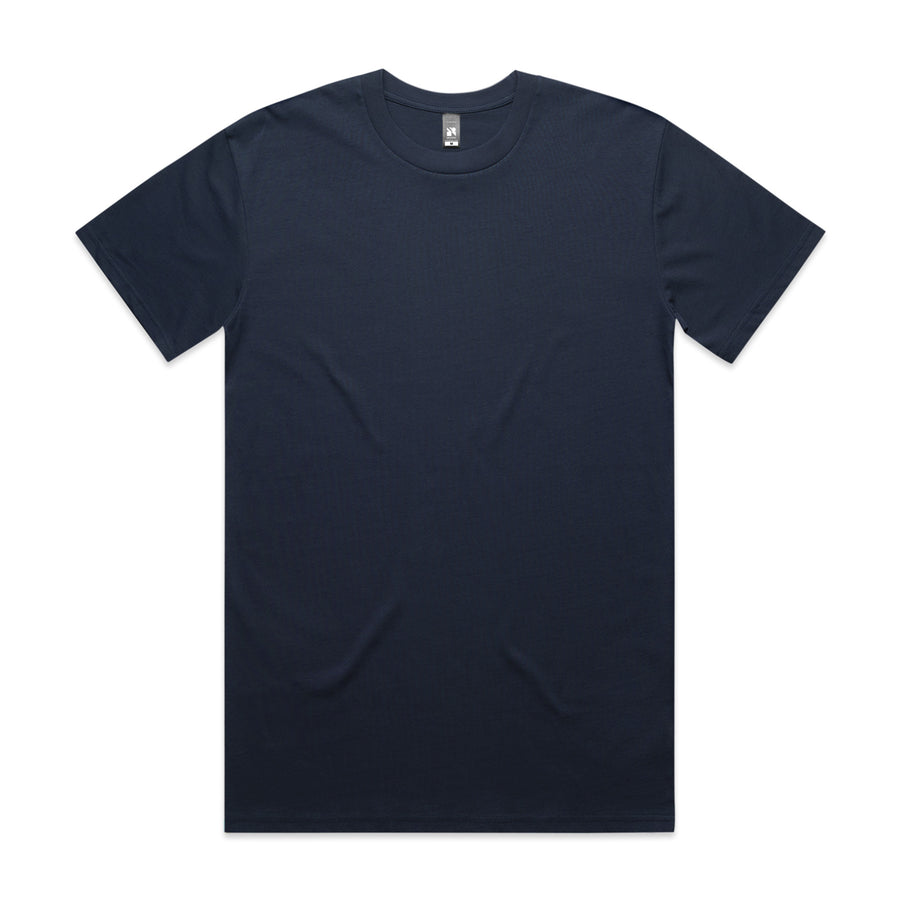 Men's Staple Tee | Arena Custom Blanks - Arena Prints - Front - Midnight Blue - Blue