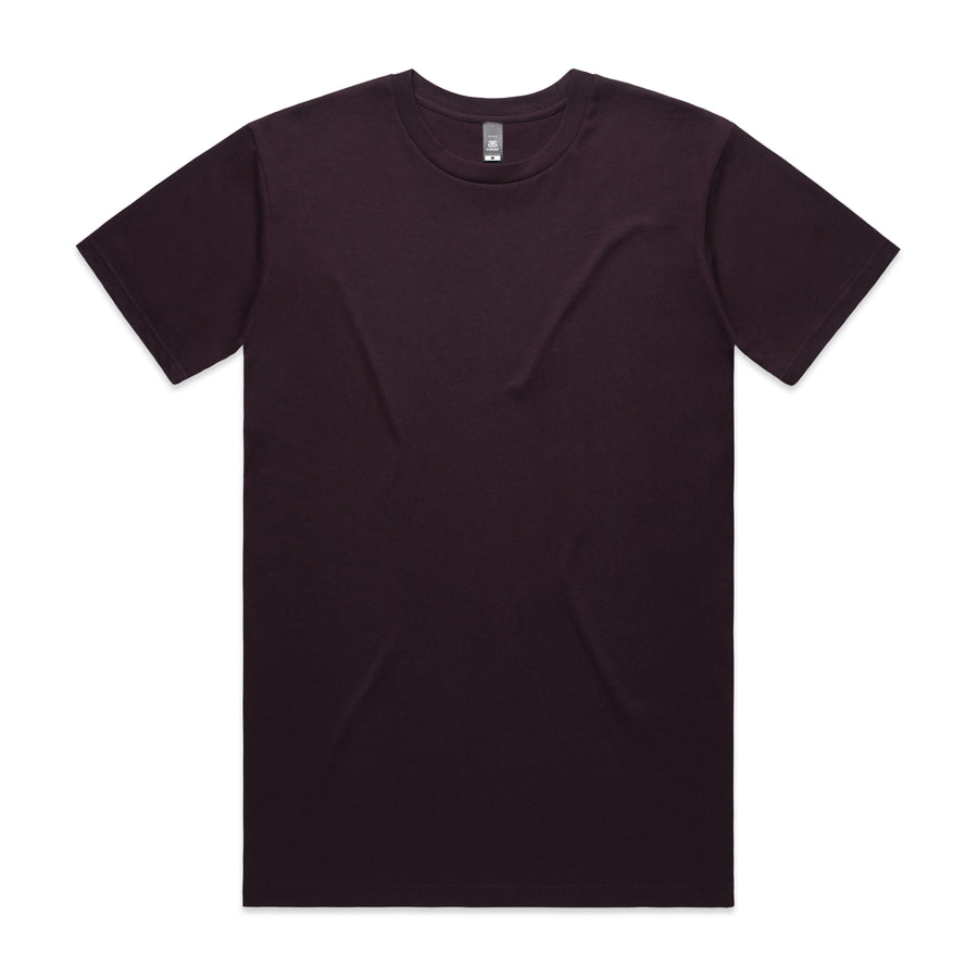 Men's Staple Tee | Arena Custom Blanks - Arena Prints - Front - Plum - Purple