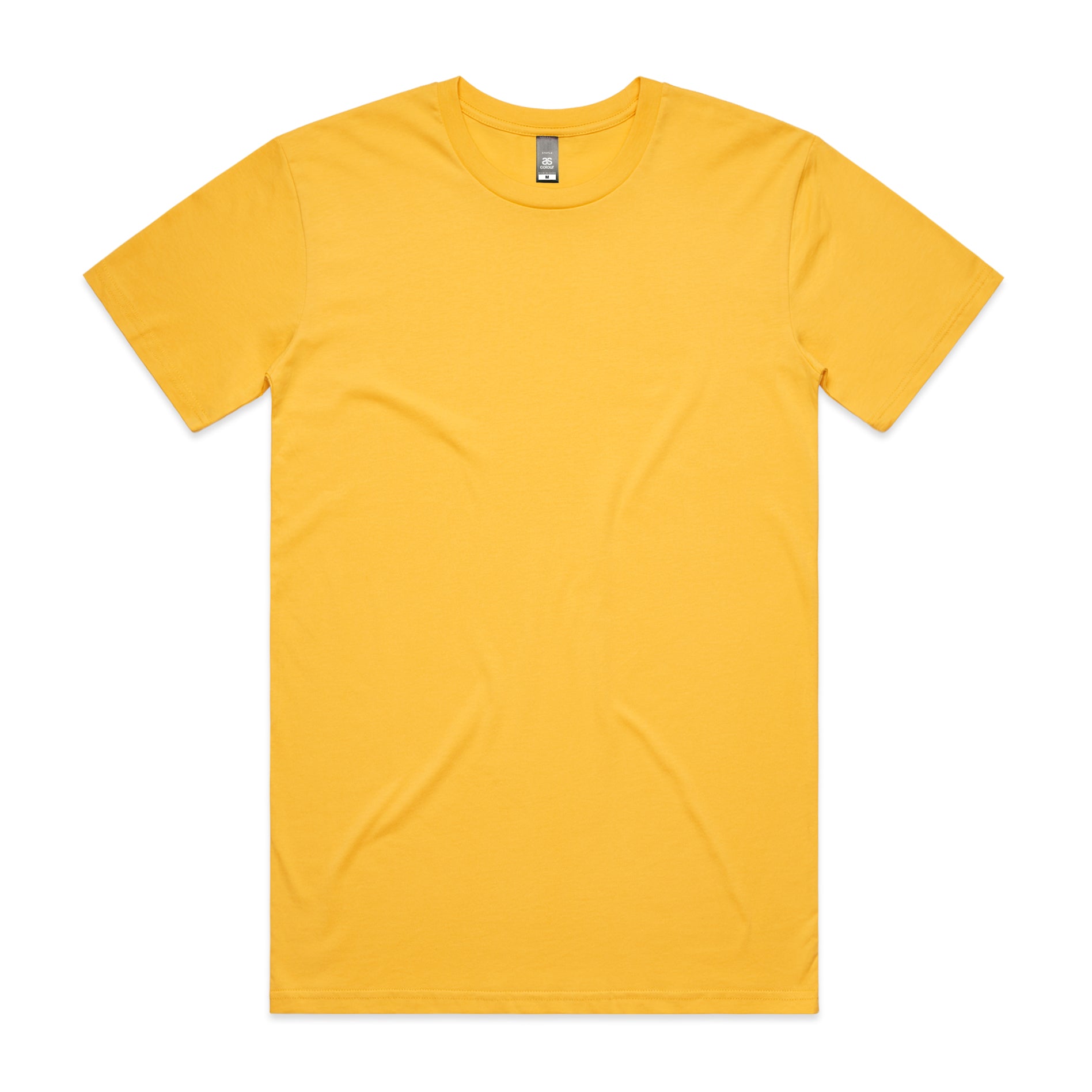 Men's Staple Tee | Arena Custom Blanks - Arena Prints - Front - Yellow