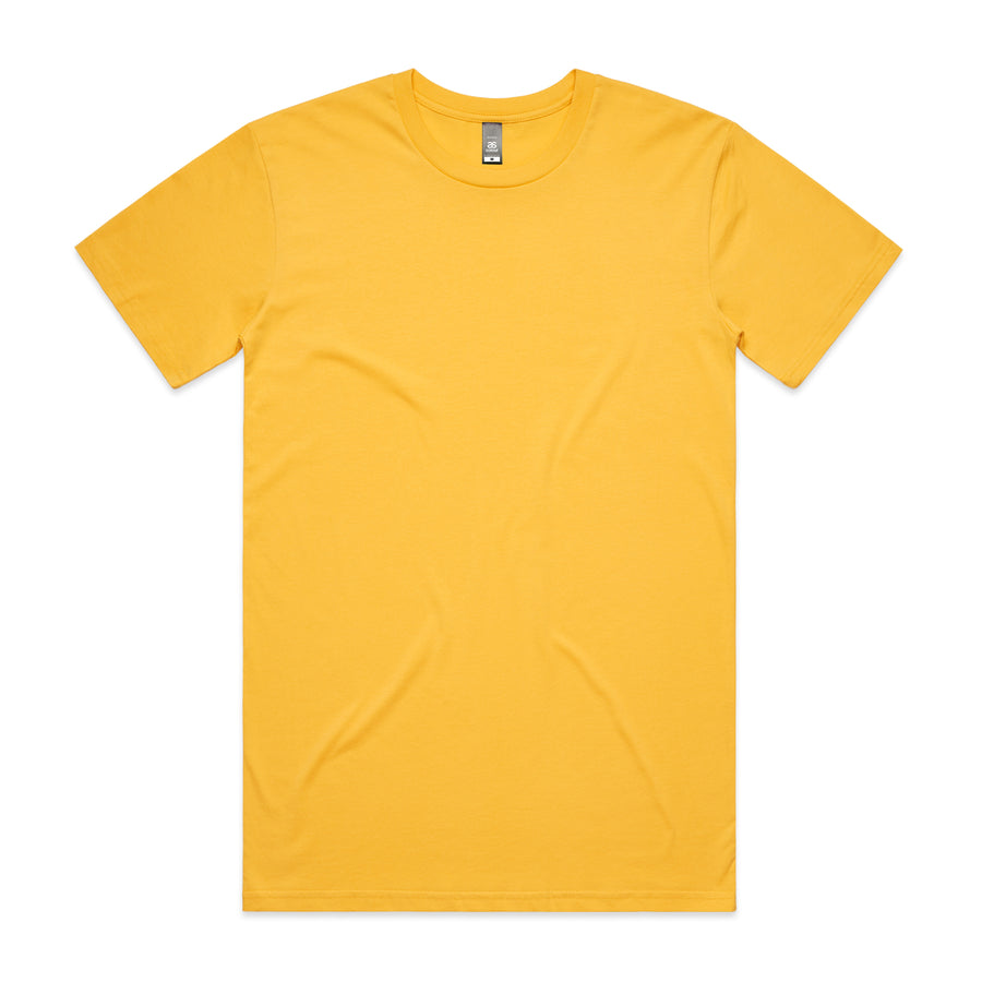 Men's Staple Tee | Arena Custom Blanks - Arena Prints - Front - Yellow