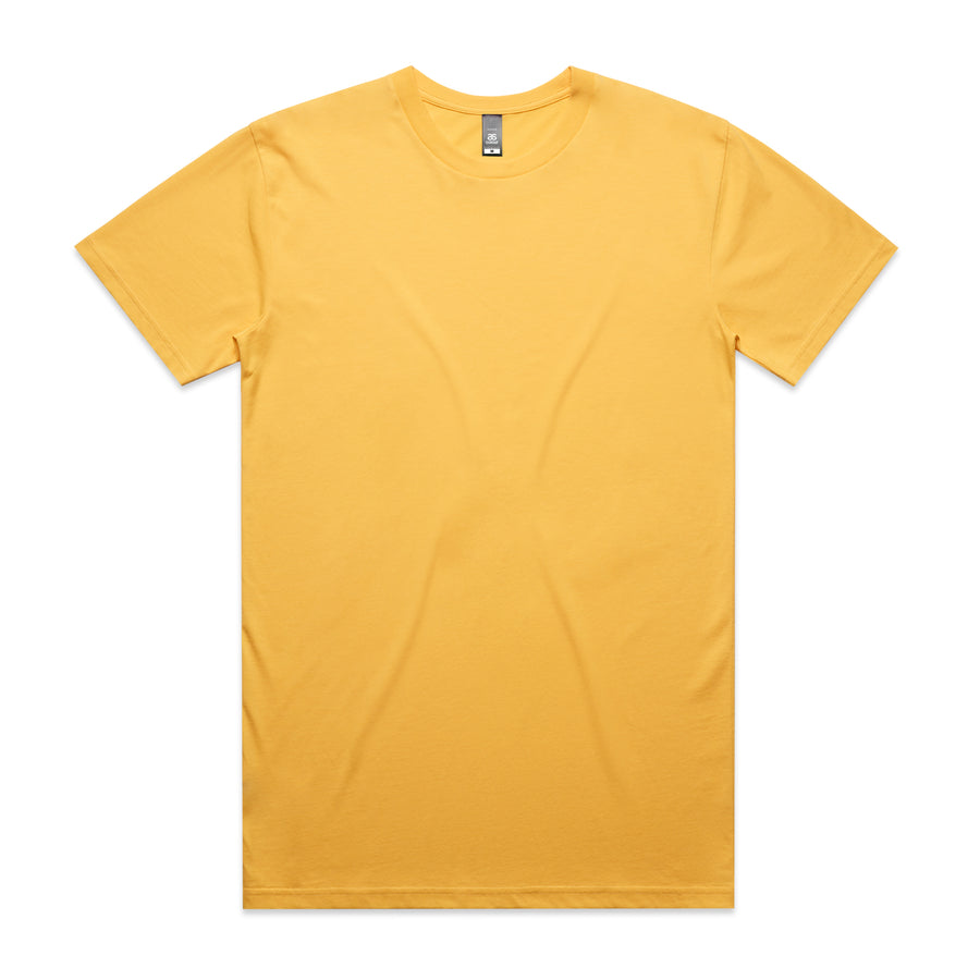 Men's Staple Tee | Arena Custom Blanks - Arena Prints - Front - Sunset -  Yellow