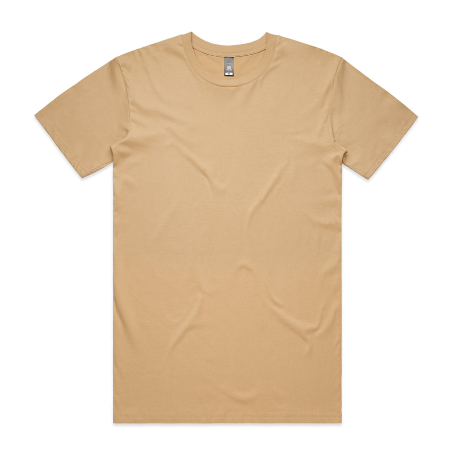 Men's Staple Tee | Arena Custom Blanks - Arena Prints - Front - Tan 