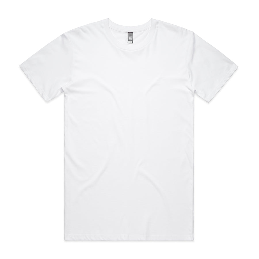 Men's Staple Tee | Arena Custom Blanks - Arena Prints - Front - White