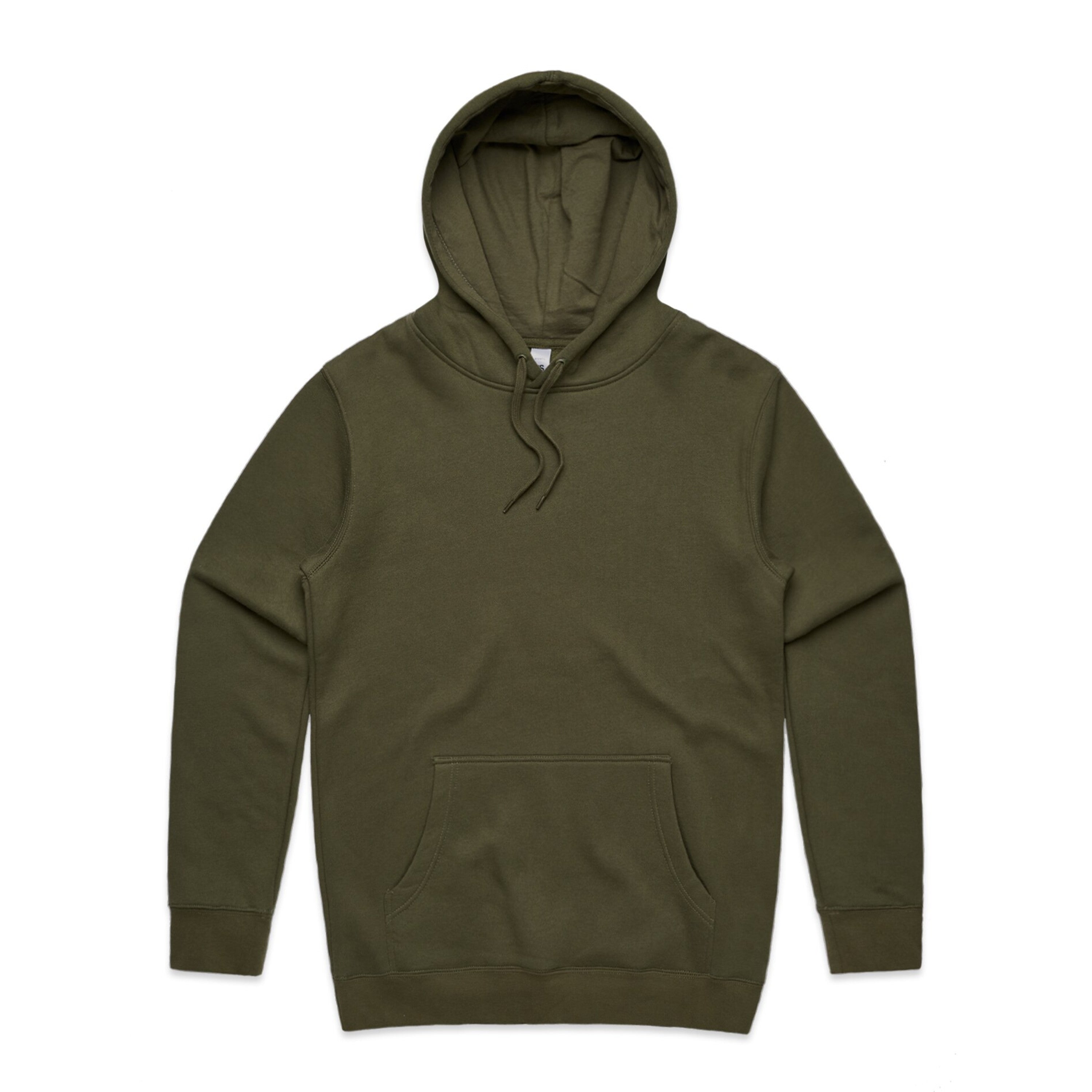 Men's Stencil Hoodie | Arena Custom blanks - Arena Prints - Front - Army - Green 