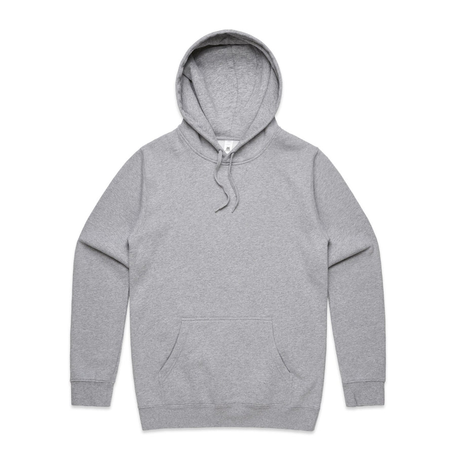 Men's Stencil Hoodie | Arena Custom blanks - Arena Prints - Front - Athletic Heather - Grey 