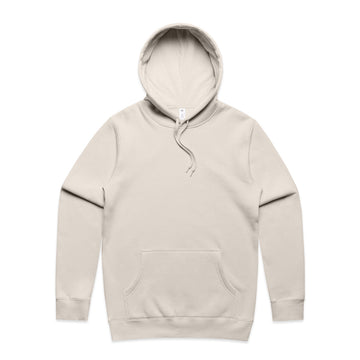 Men's Stencil Hoodie | Arena Custom Blanks - Arena Prints - Front - Bone - Cream
