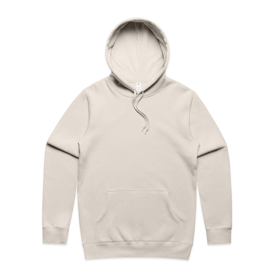 Men's Stencil Hoodie | Arena Custom Blanks - Arena Prints - Front - Bone - Cream
