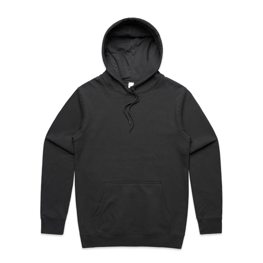 Men's Stencil Hoodie | Arena Custom blanks - Arena Prints - Front - Coal - Black