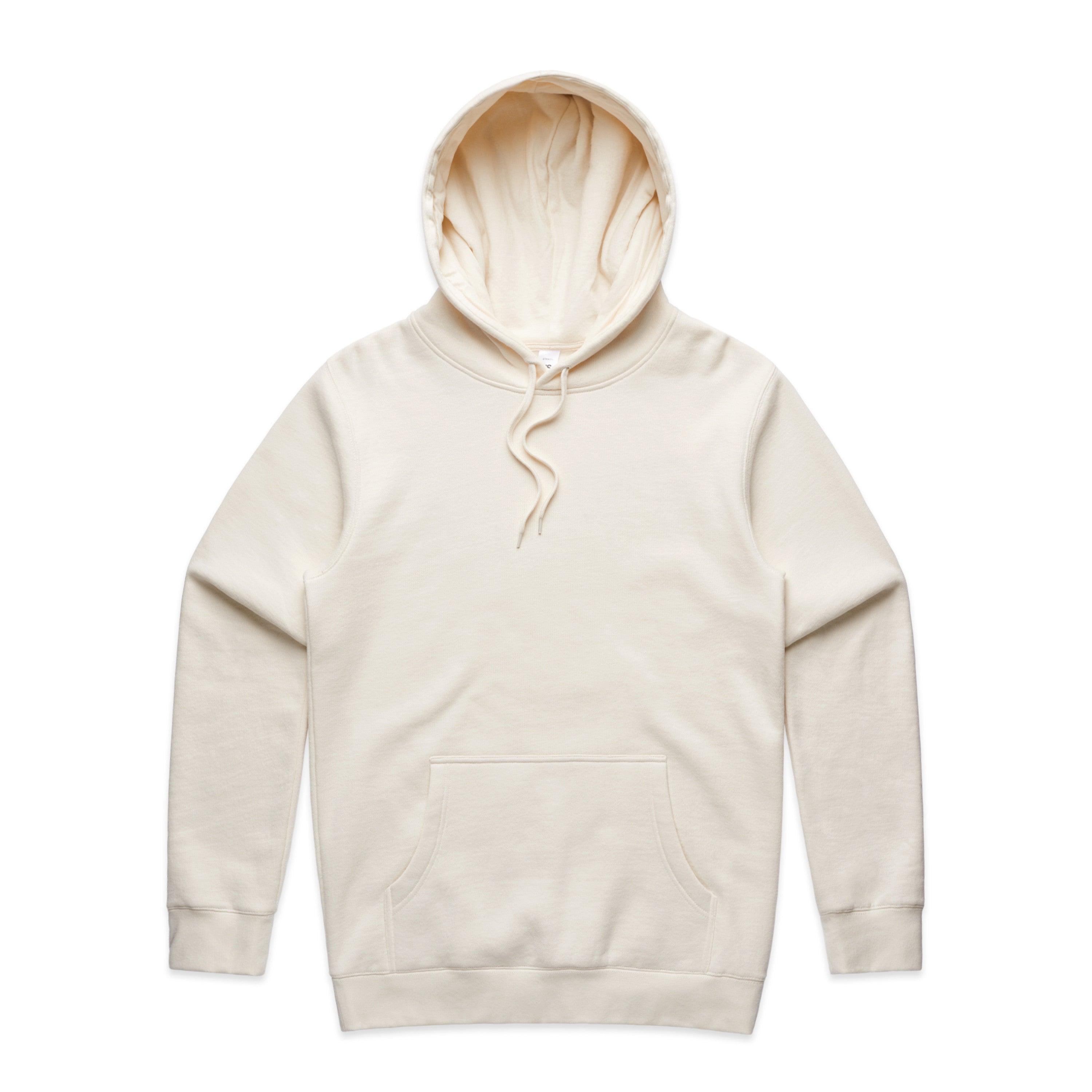 Men's Stencil Hoodie | Arena Custom blanks - Arena Prints - Front - Ecru - Cream