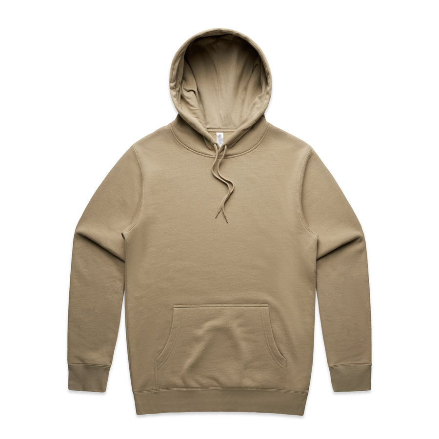Men's Stencil Hoodie | Arena Custom blanks - Arena Prints - Front - Sand - Tan